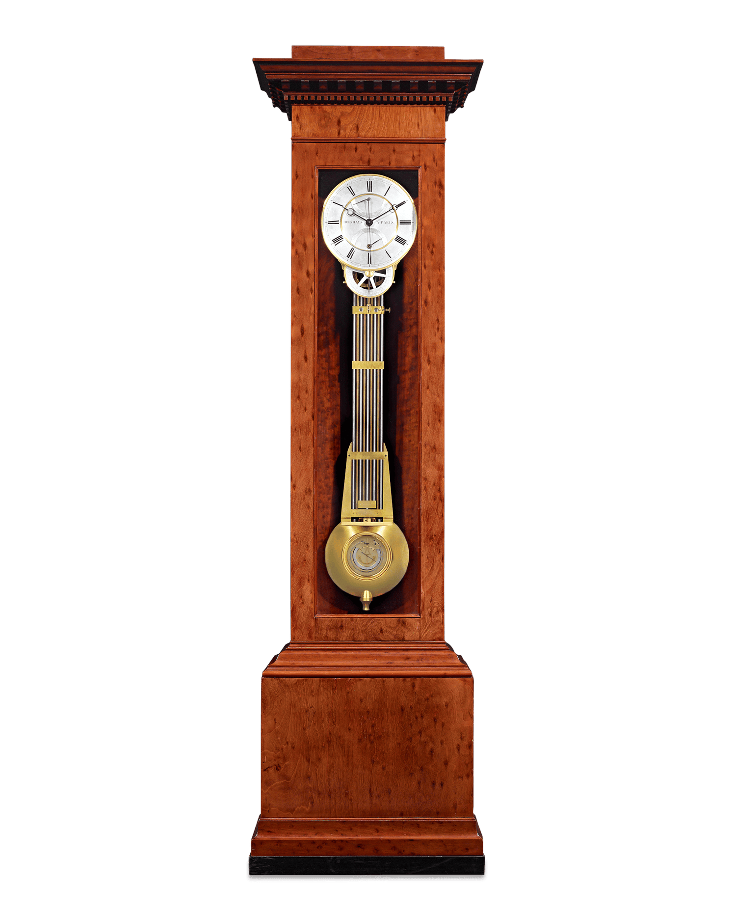 Month-Going Regulator Clock by Deshays à Paris