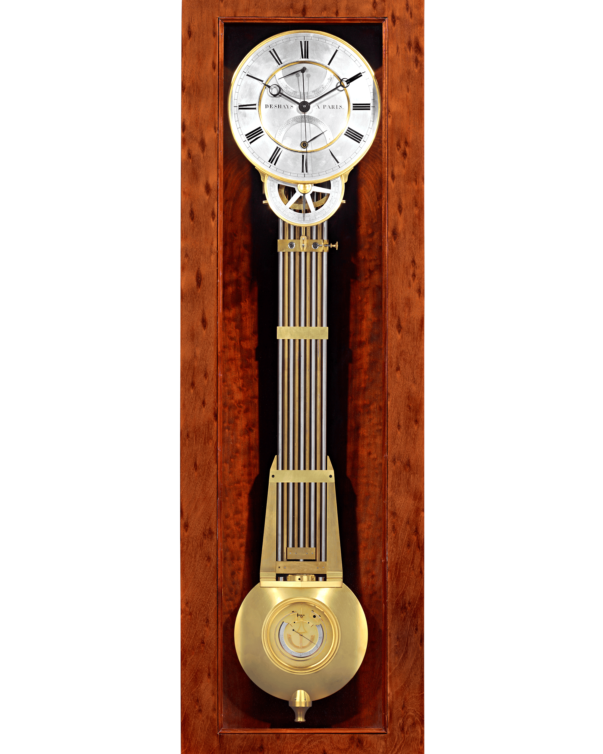 Month-Going Regulator Clock by Deshays à Paris