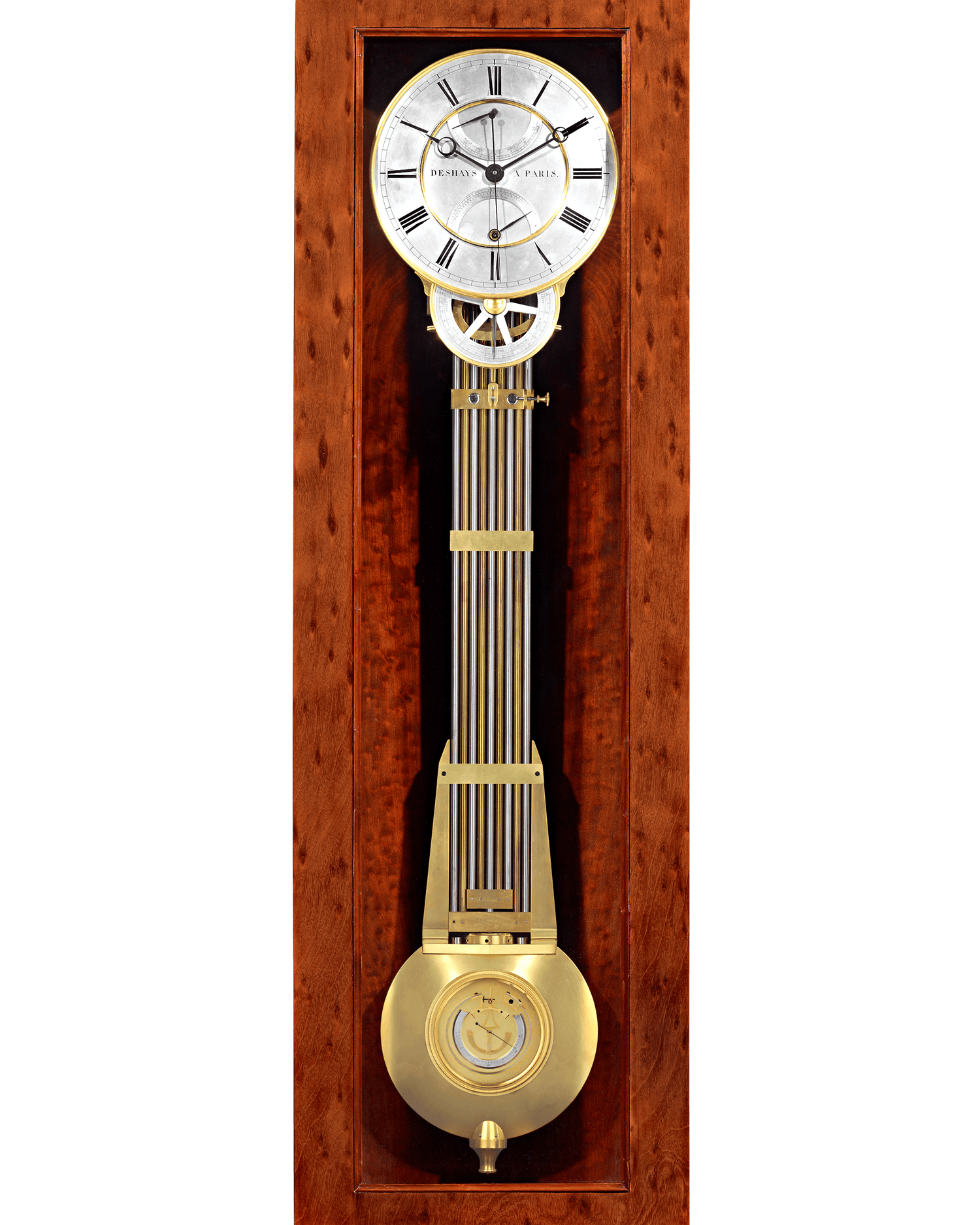 Month-Going Regulator Clock by Deshays à Paris