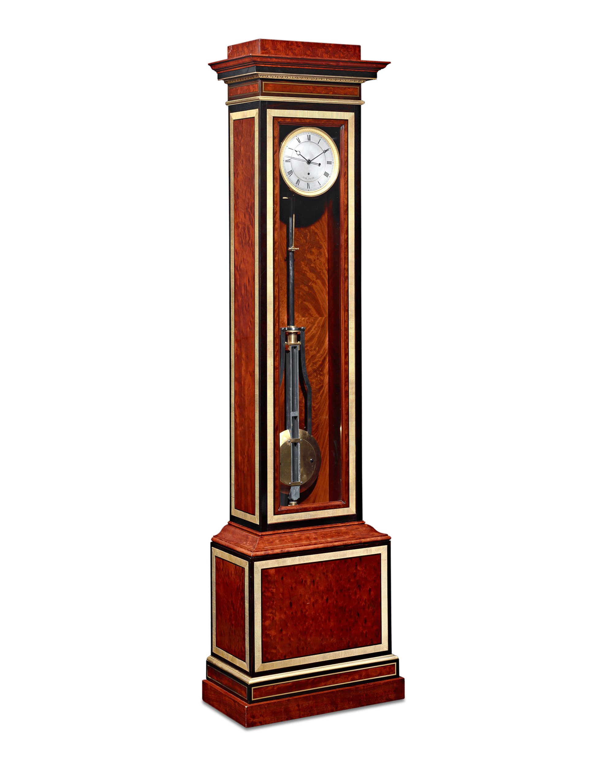 Month-Going Regulator Clock by Jean-Aimé Jacob and Adam Weisweiler