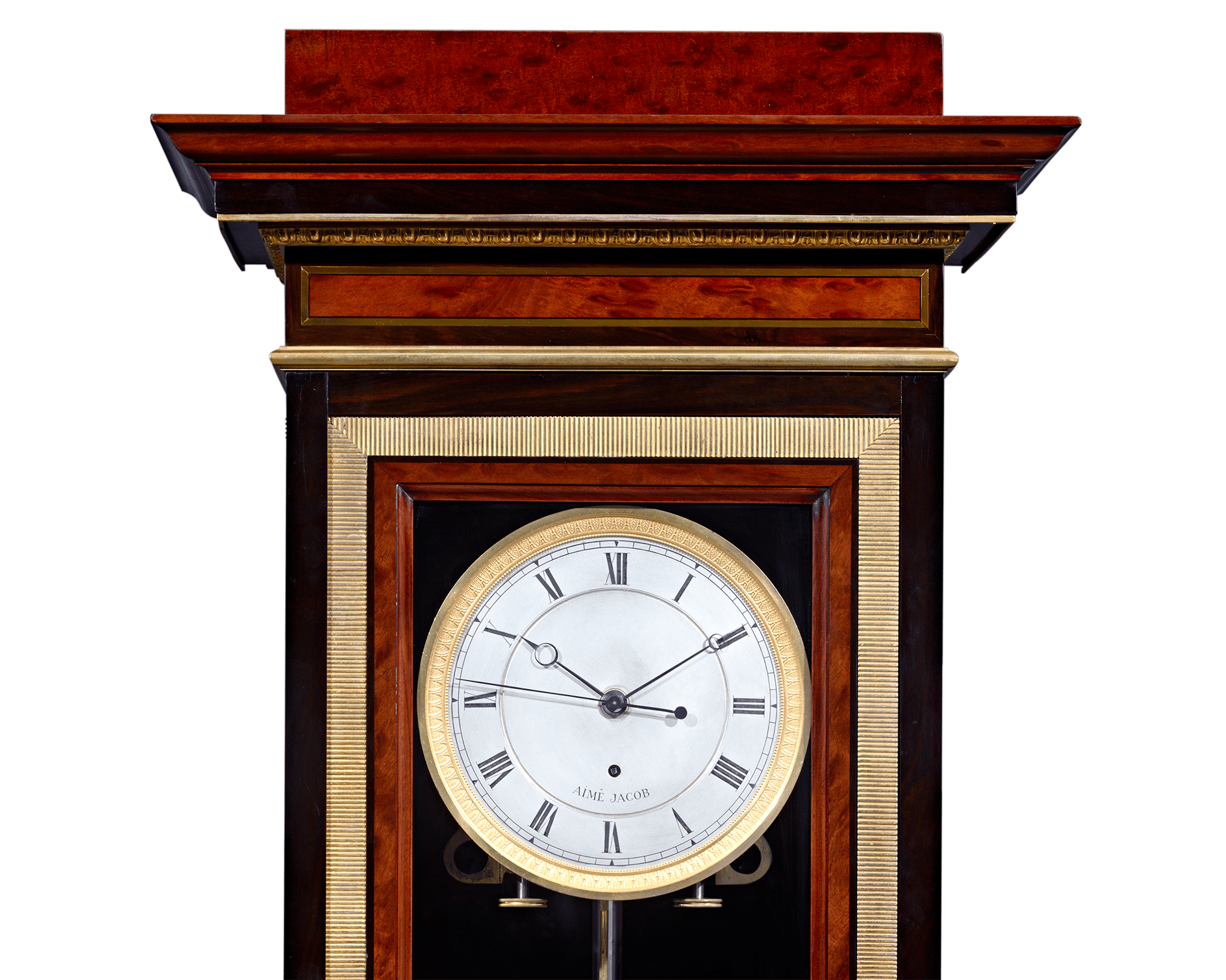 Month-Going Regulator Clock by Jean-Aimé Jacob and Adam Weisweiler