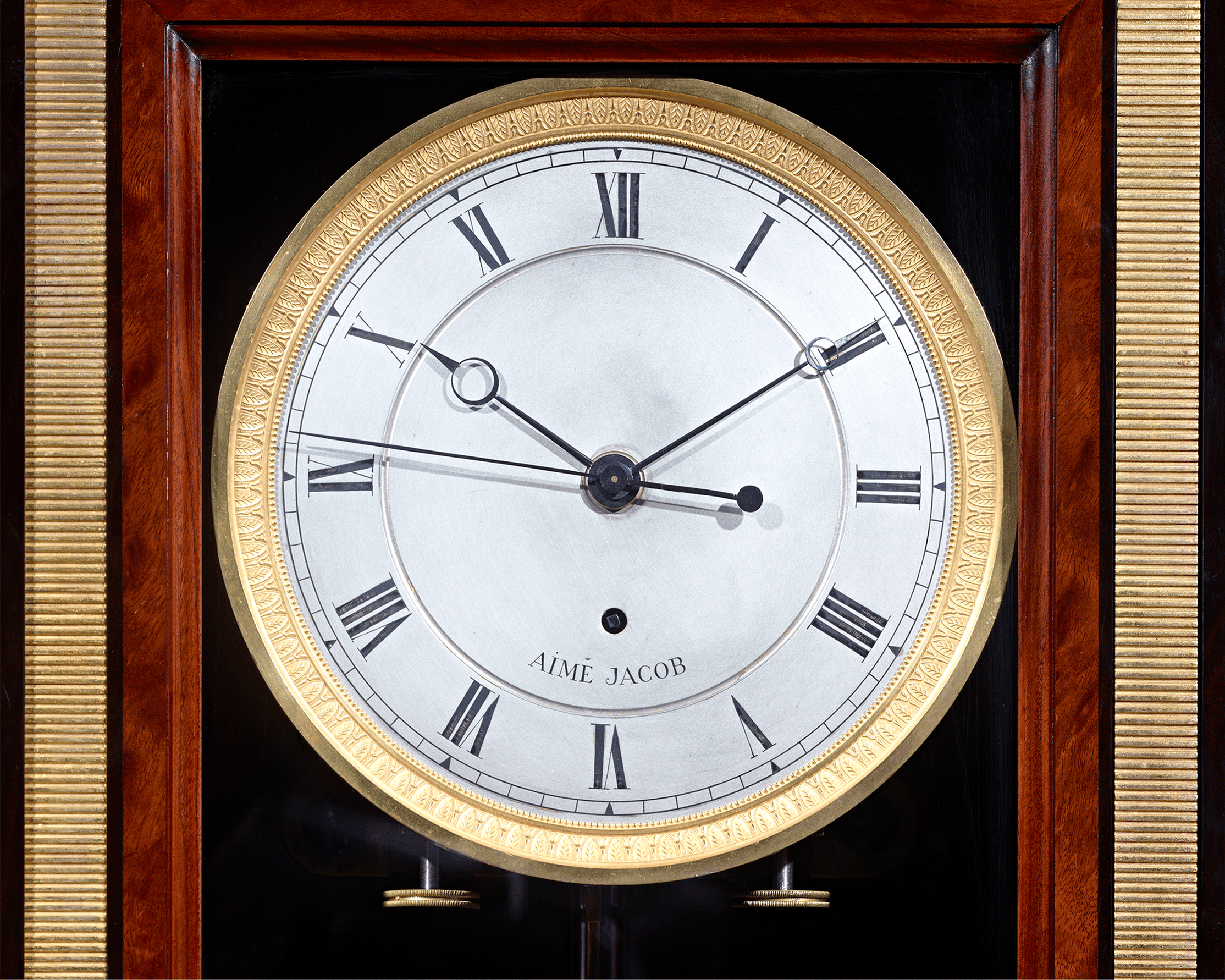 Month-Going Regulator Clock by Jean-Aimé Jacob and Adam Weisweiler