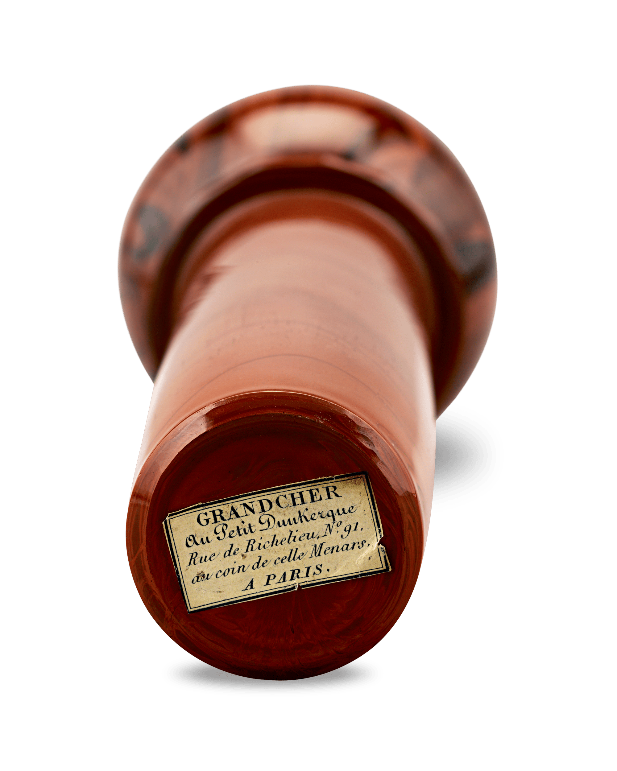 Hyalite Glass Perfume Flacon