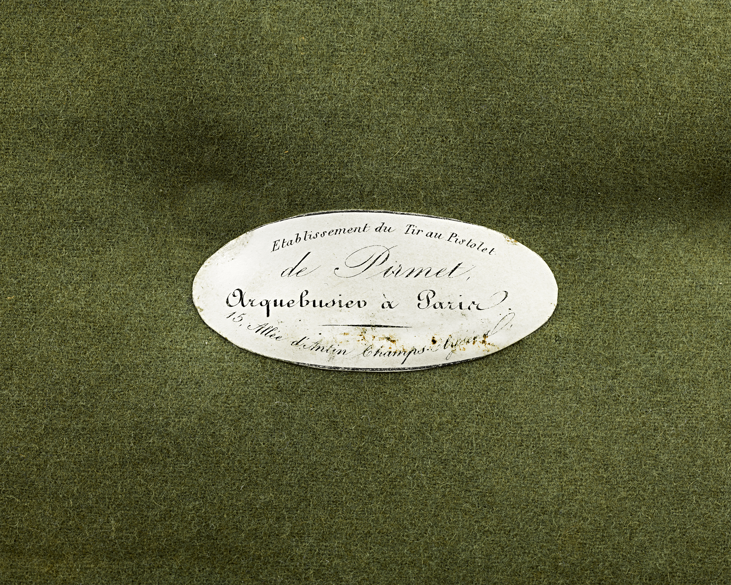 Cased Percussion Pistols by Pirmet à Paris