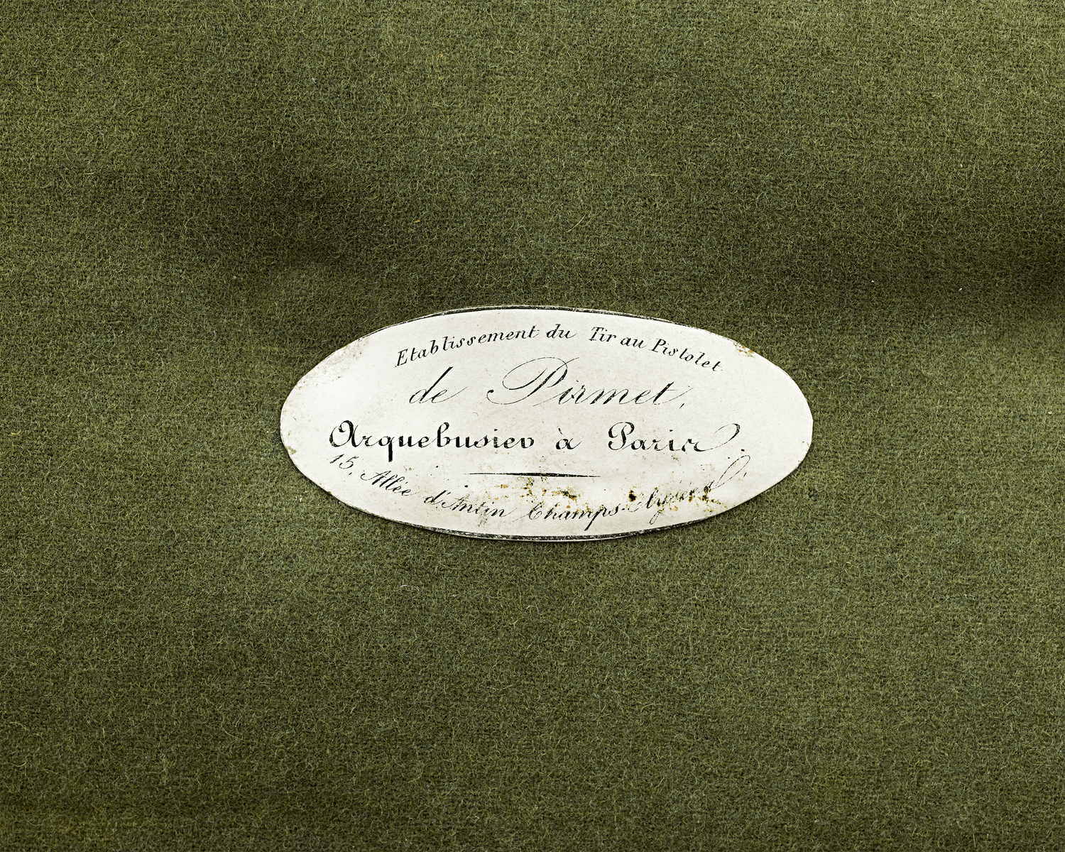 Cased Percussion Pistols by Pirmet à Paris