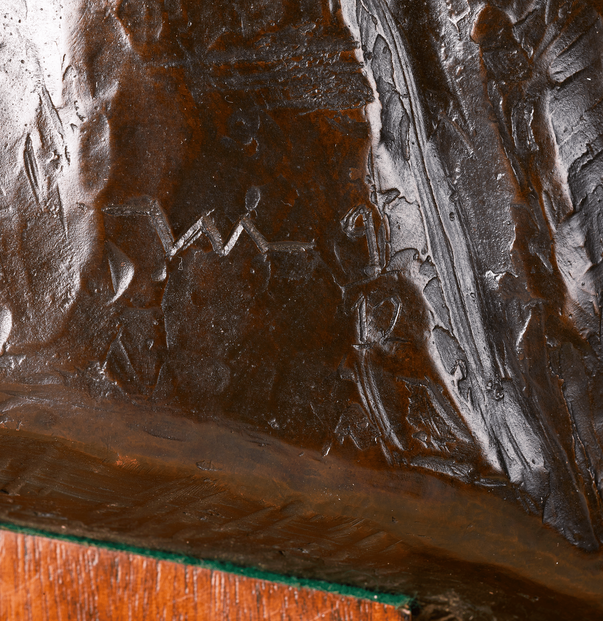 Churchill Bronze Bust by Vivien Mallock 9/12