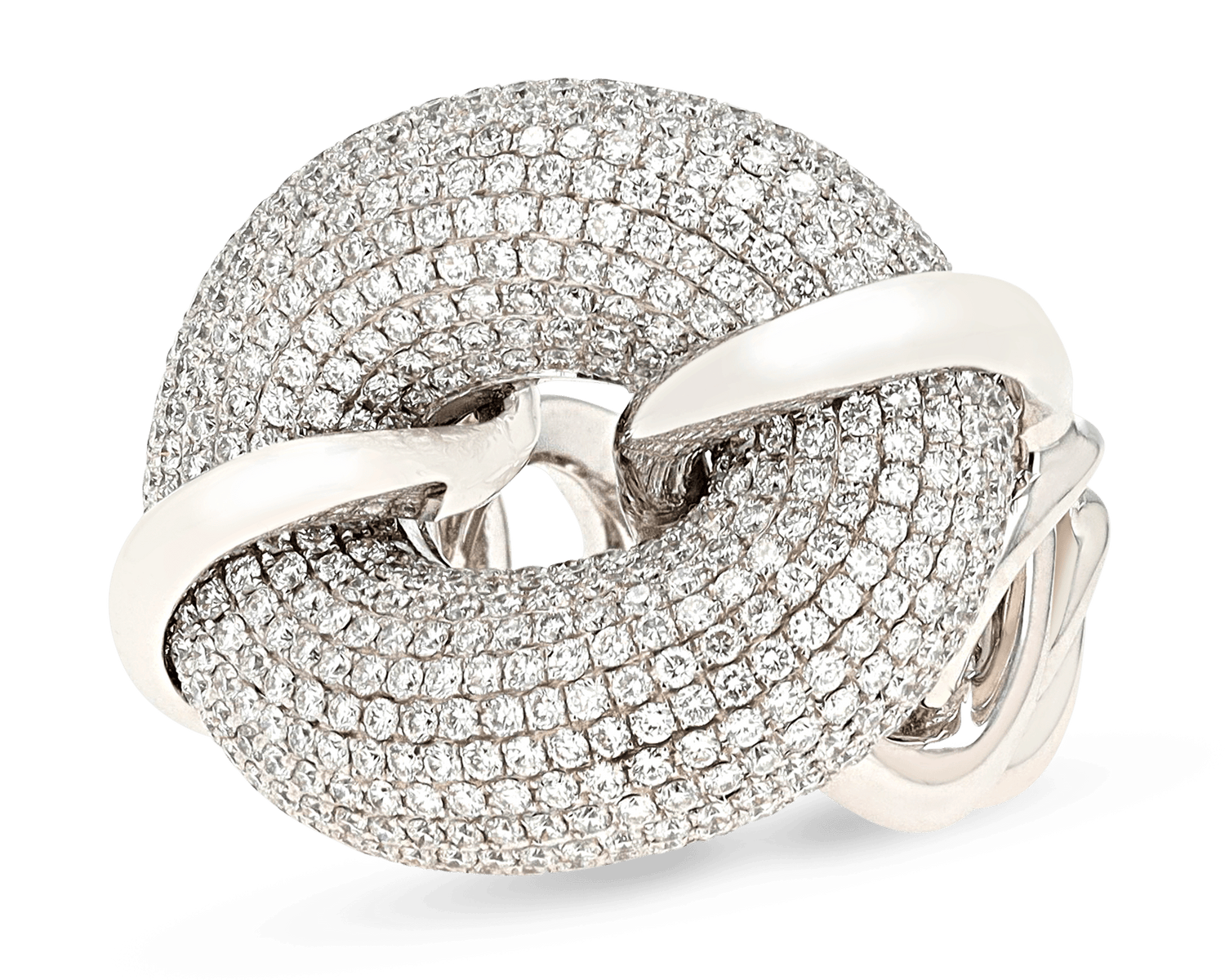 Dámaso Martinez Pavé Diamond Ring