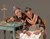 Italian Pietre Dure of Couple by C.B. Gnudetti