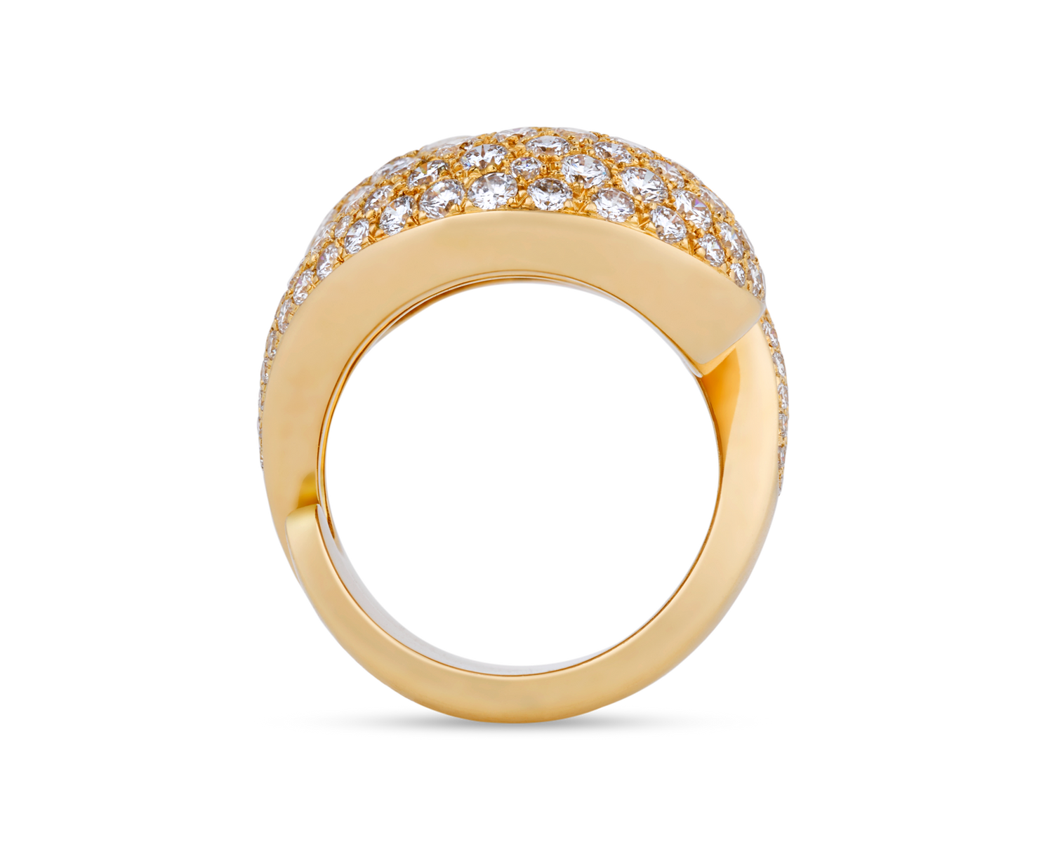 Cartier Diamond Bypass Ring