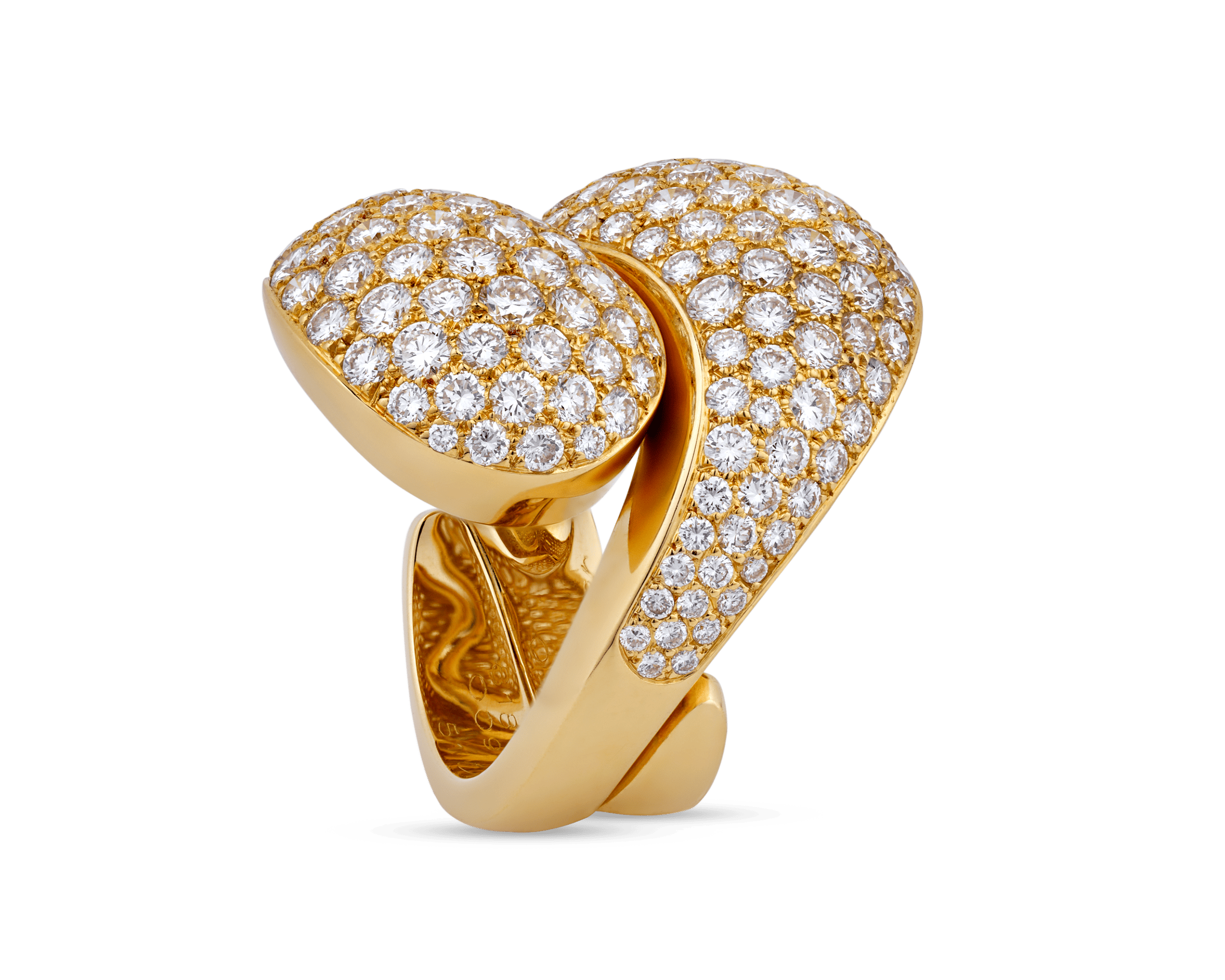 Cartier Diamond Bypass Ring