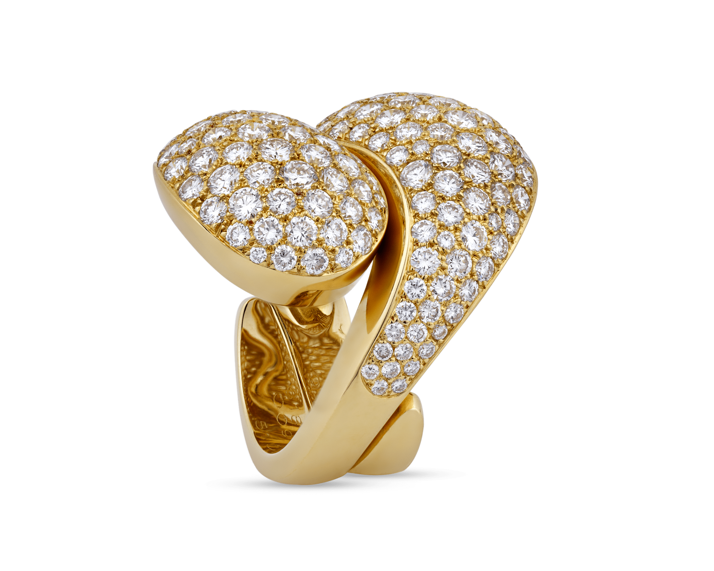 Cartier Diamond Bypass Ring