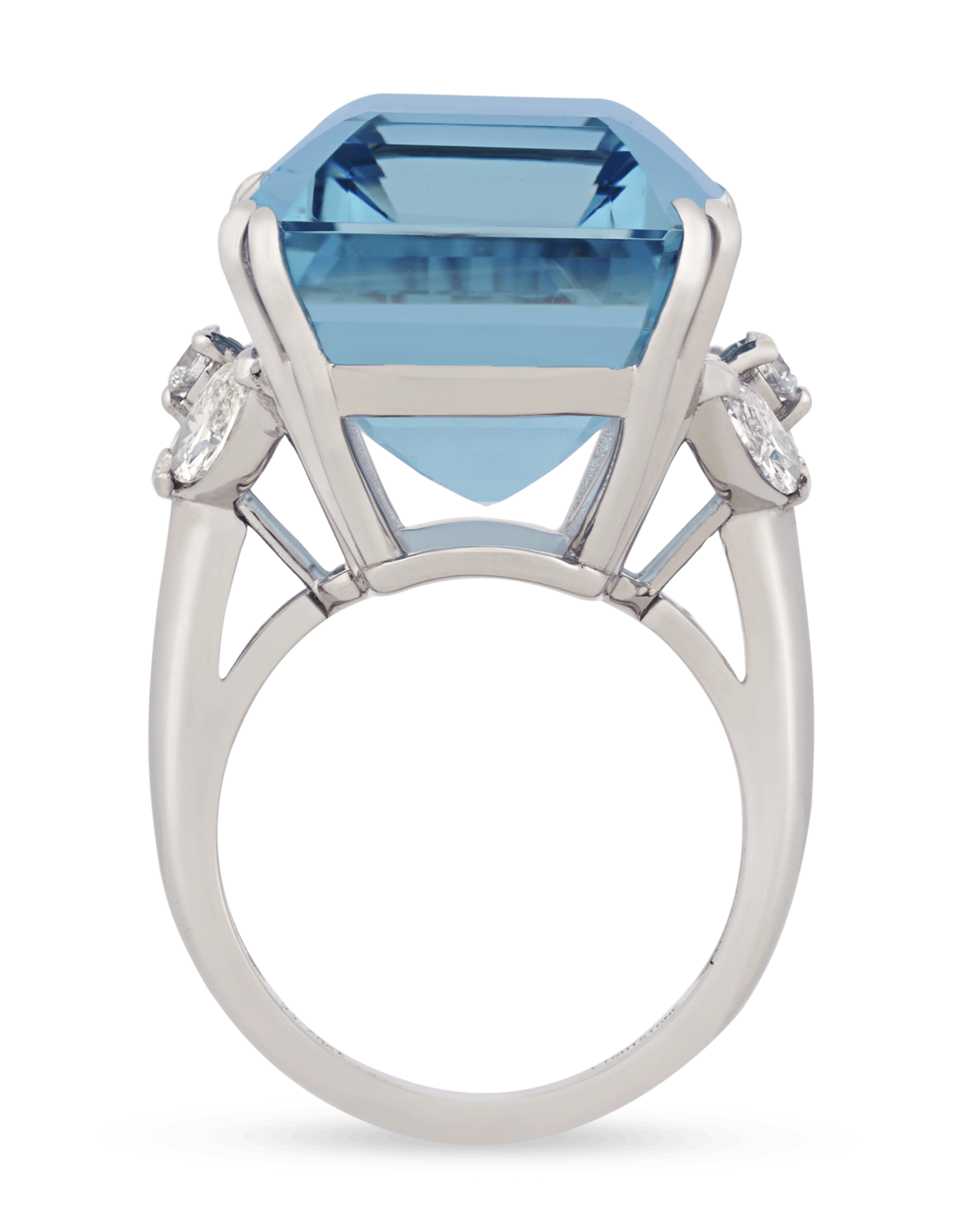 Emerald-Cut Aquamarine Ring, 43.37 Carats