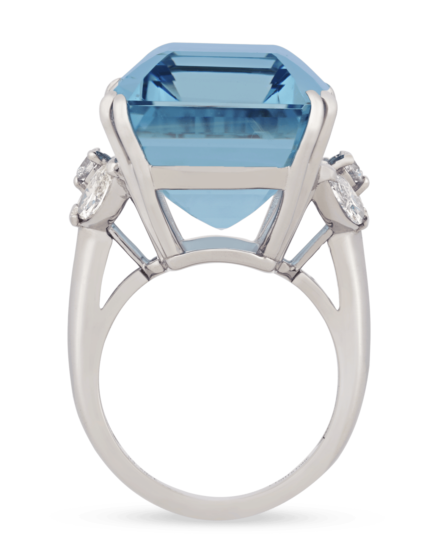 Emerald-Cut Aquamarine Ring, 43.37 Carats