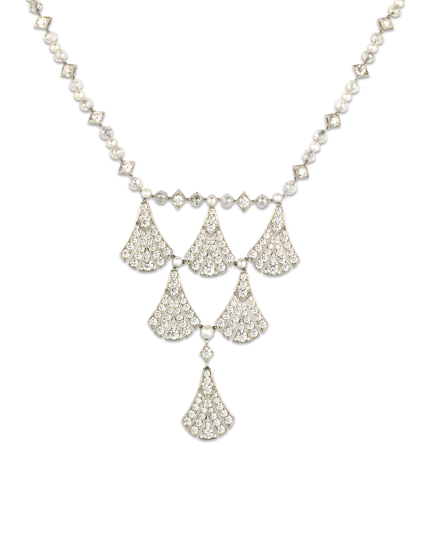 Tiffany & Co. Diamond Lavalier Necklace, 45.64 Carats