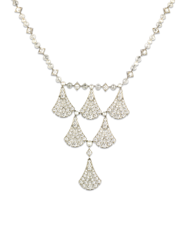 Tiffany & Co. Diamond Lavalier Necklace, 45.64 Carats