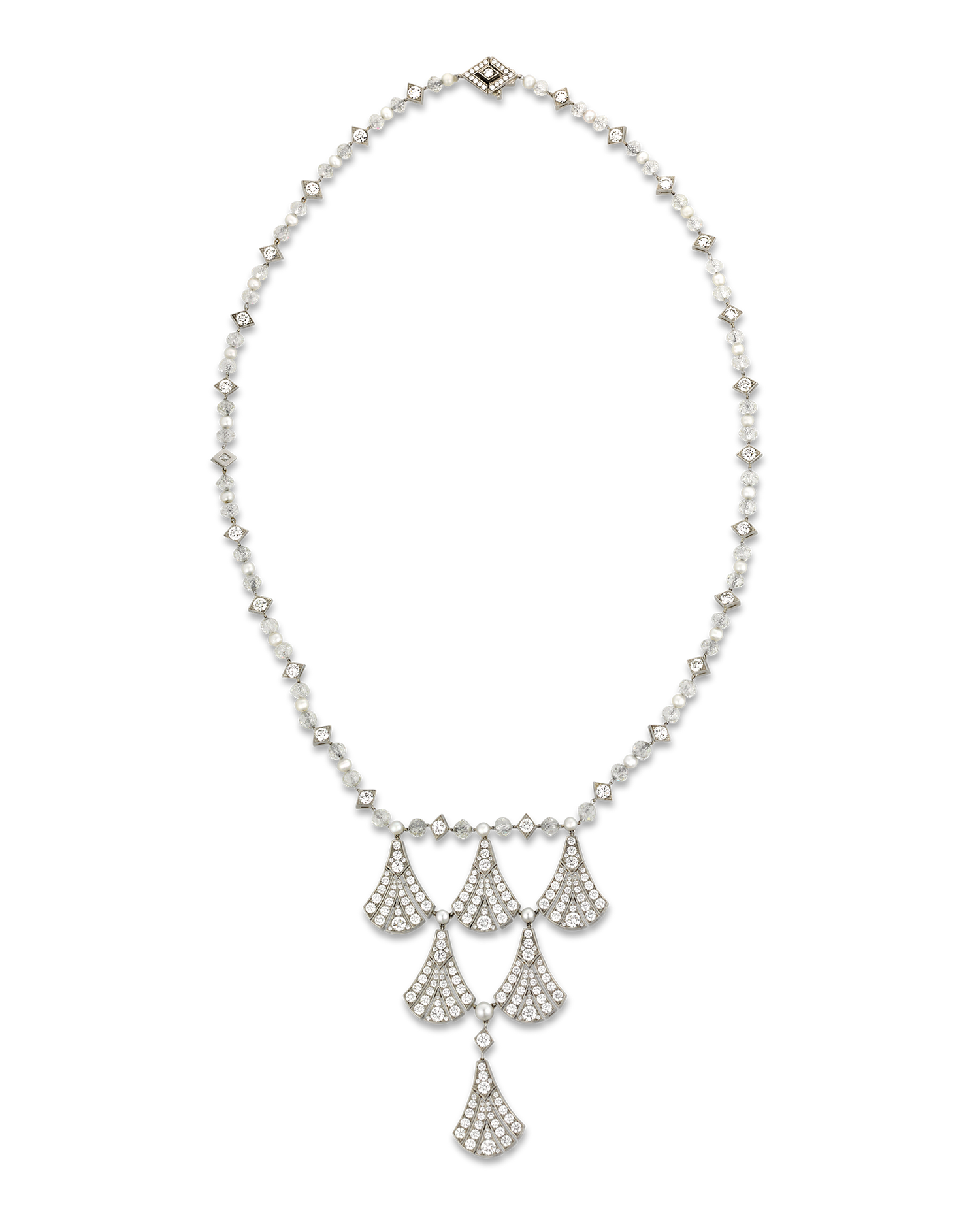 Tiffany & Co. Diamond Lavalier Necklace, 45.64 Carats