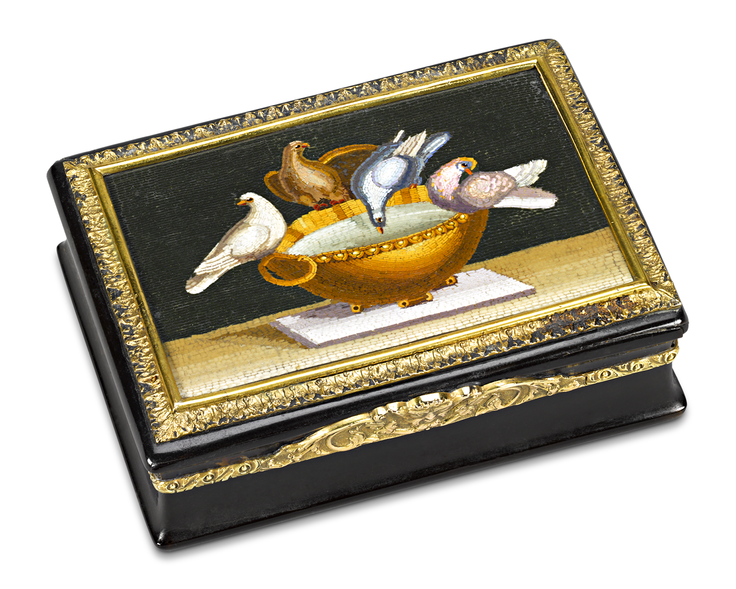 Micromosaic Snuff Box