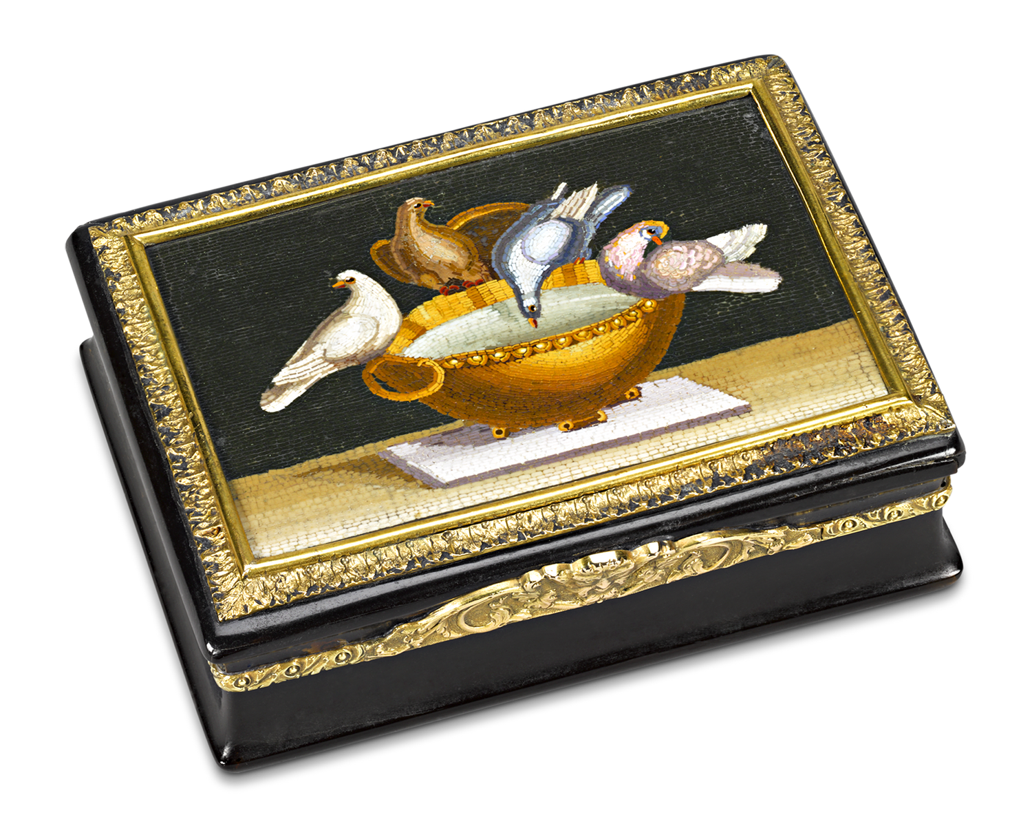 Micromosaic Snuff Box