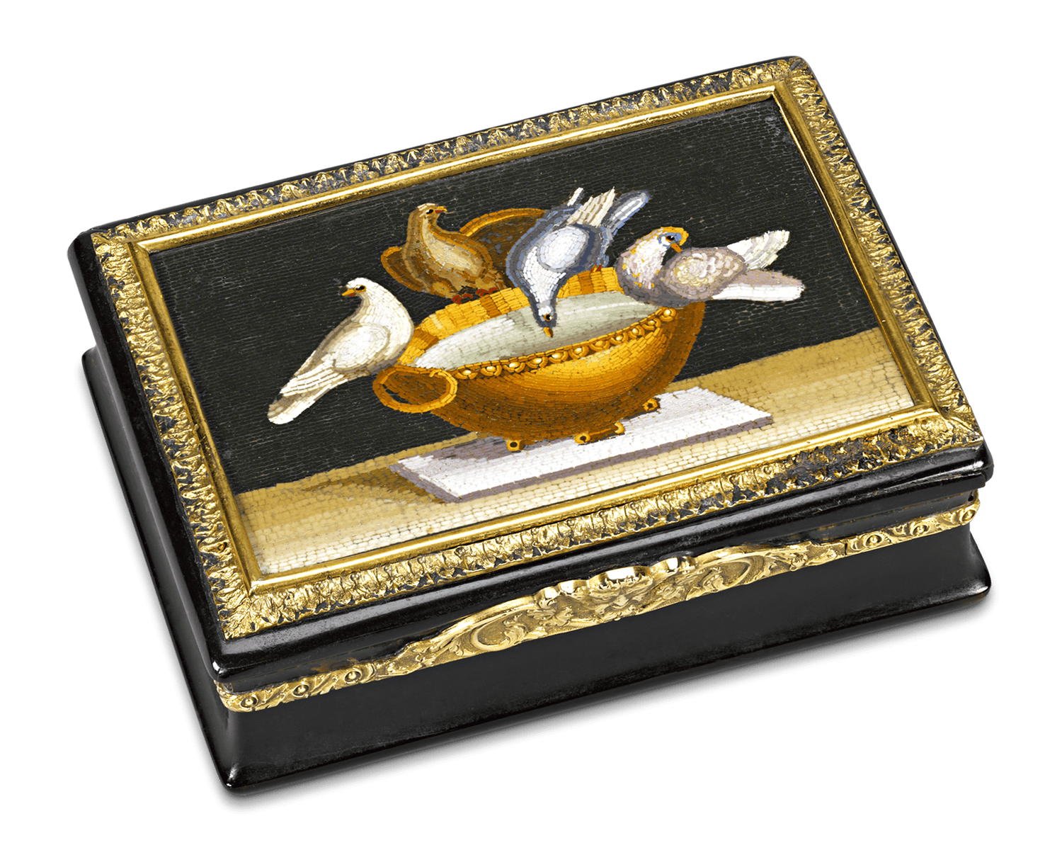 Micromosaic Snuff Box