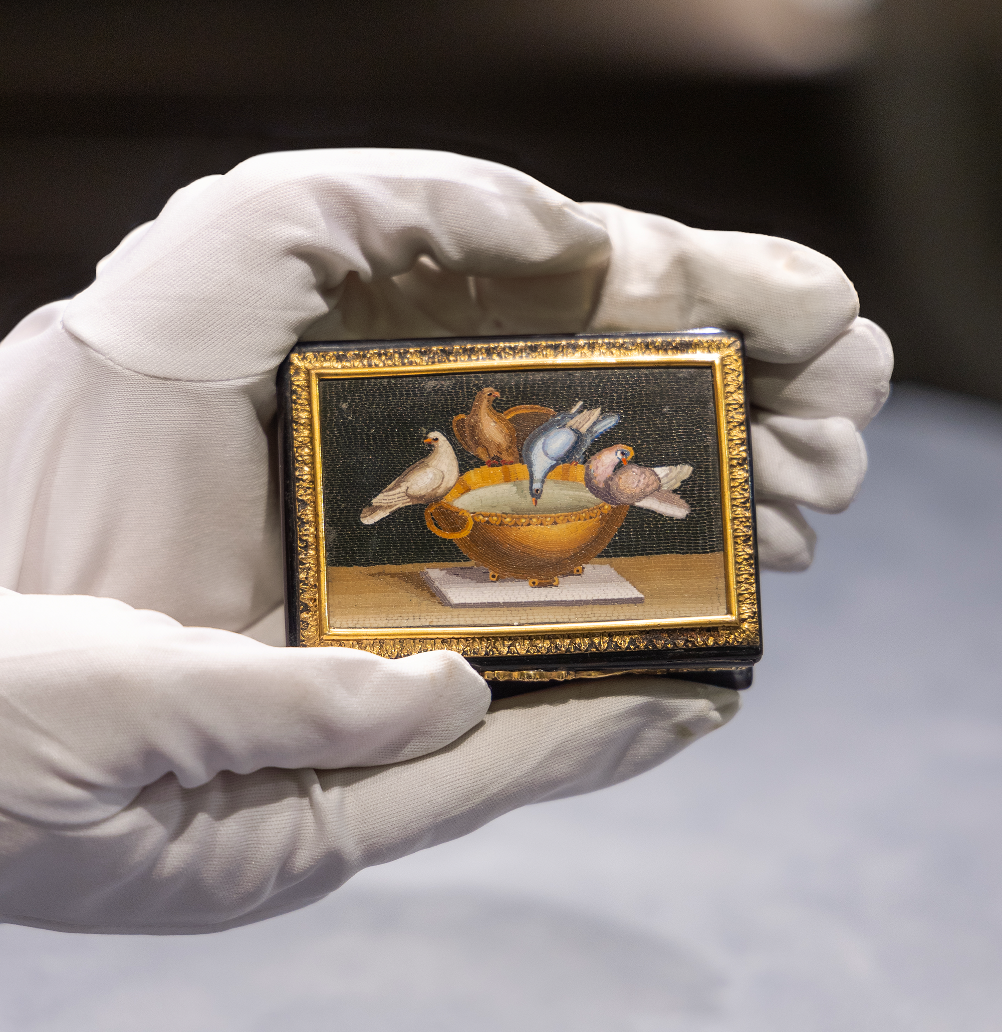 Micromosaic Snuff Box