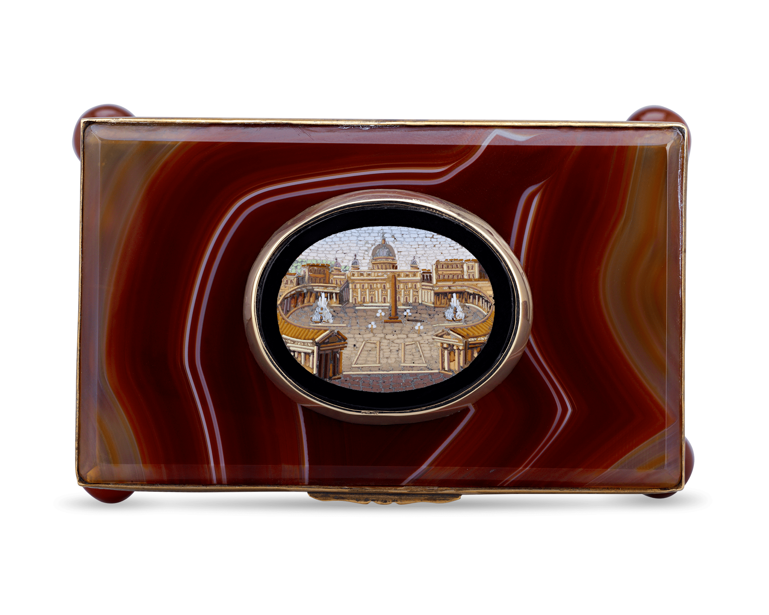 Agate and Micromosaic Box