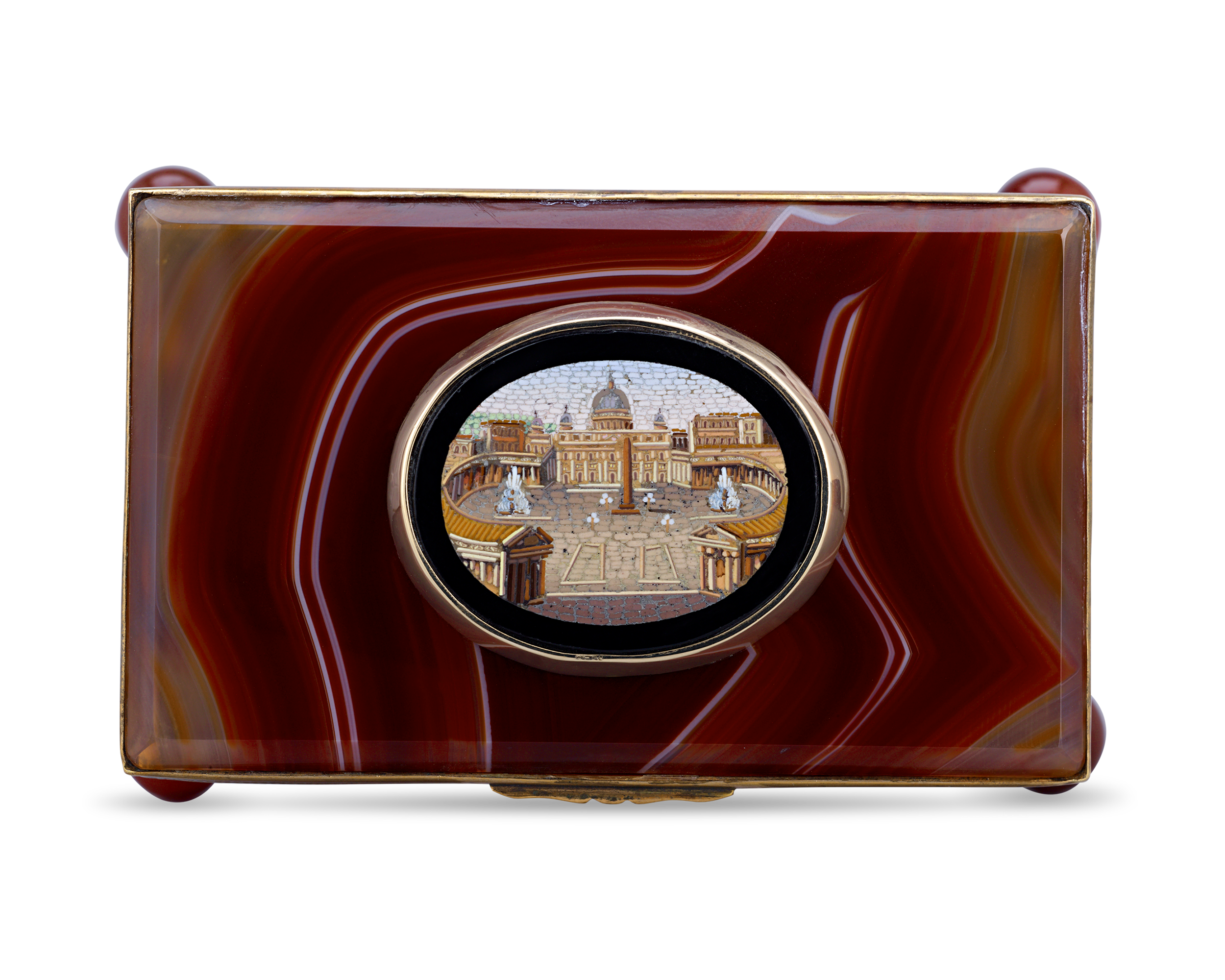 Agate and Micromosaic Box