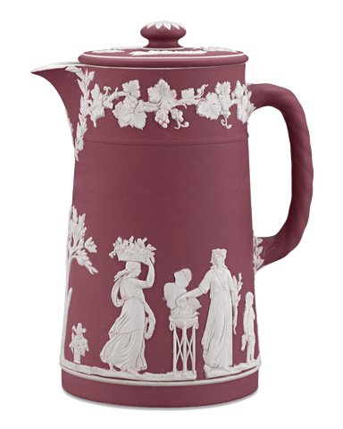 Wedgwood Crimson Jasperware Pitcher