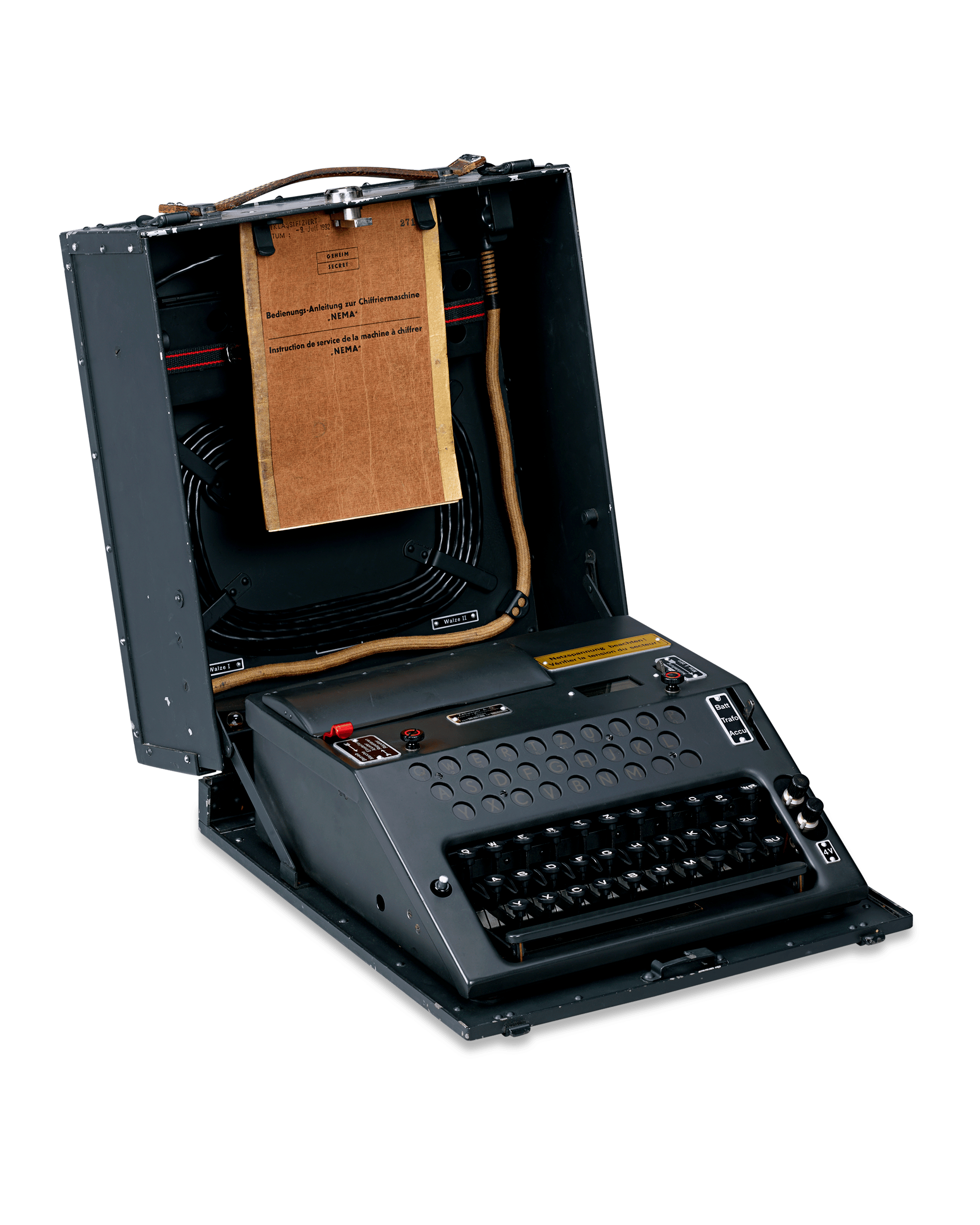 Nemeth Code Machine NEMA Cipher Machine | M.S. Rau