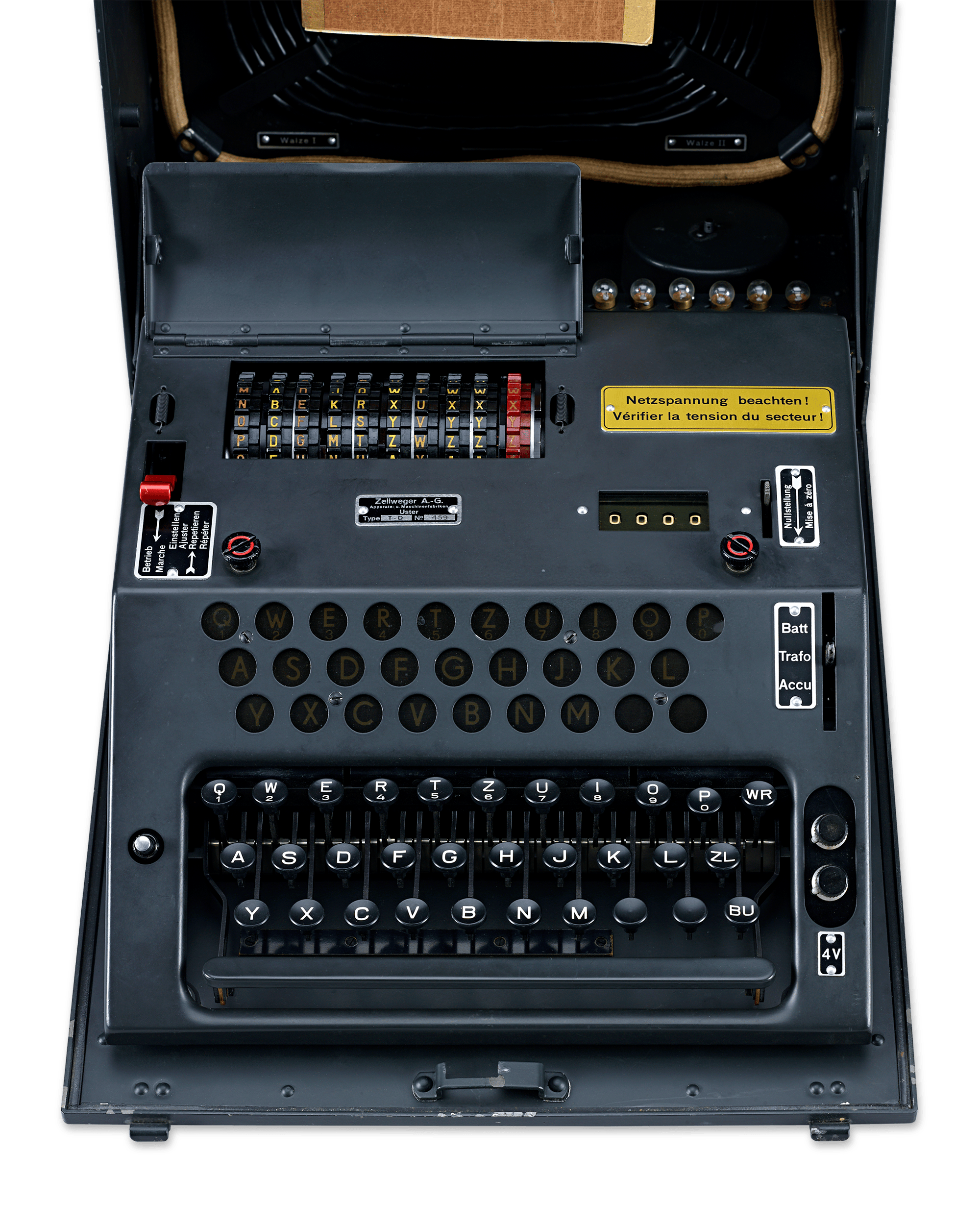 Nemeth Code Machine NEMA Cipher Machine | M.S. Rau