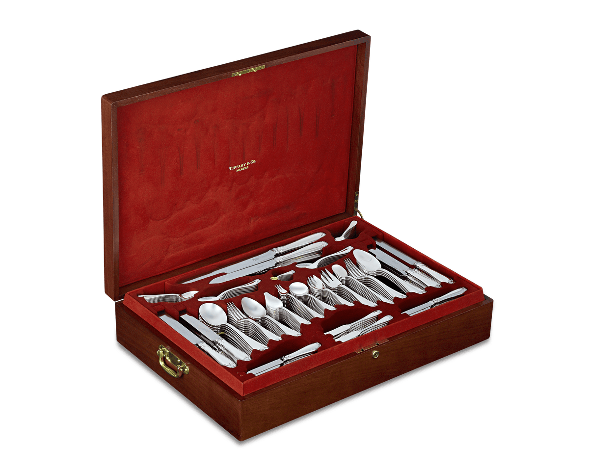 Colonial Silver Flatware Service by Tiffany & Co.