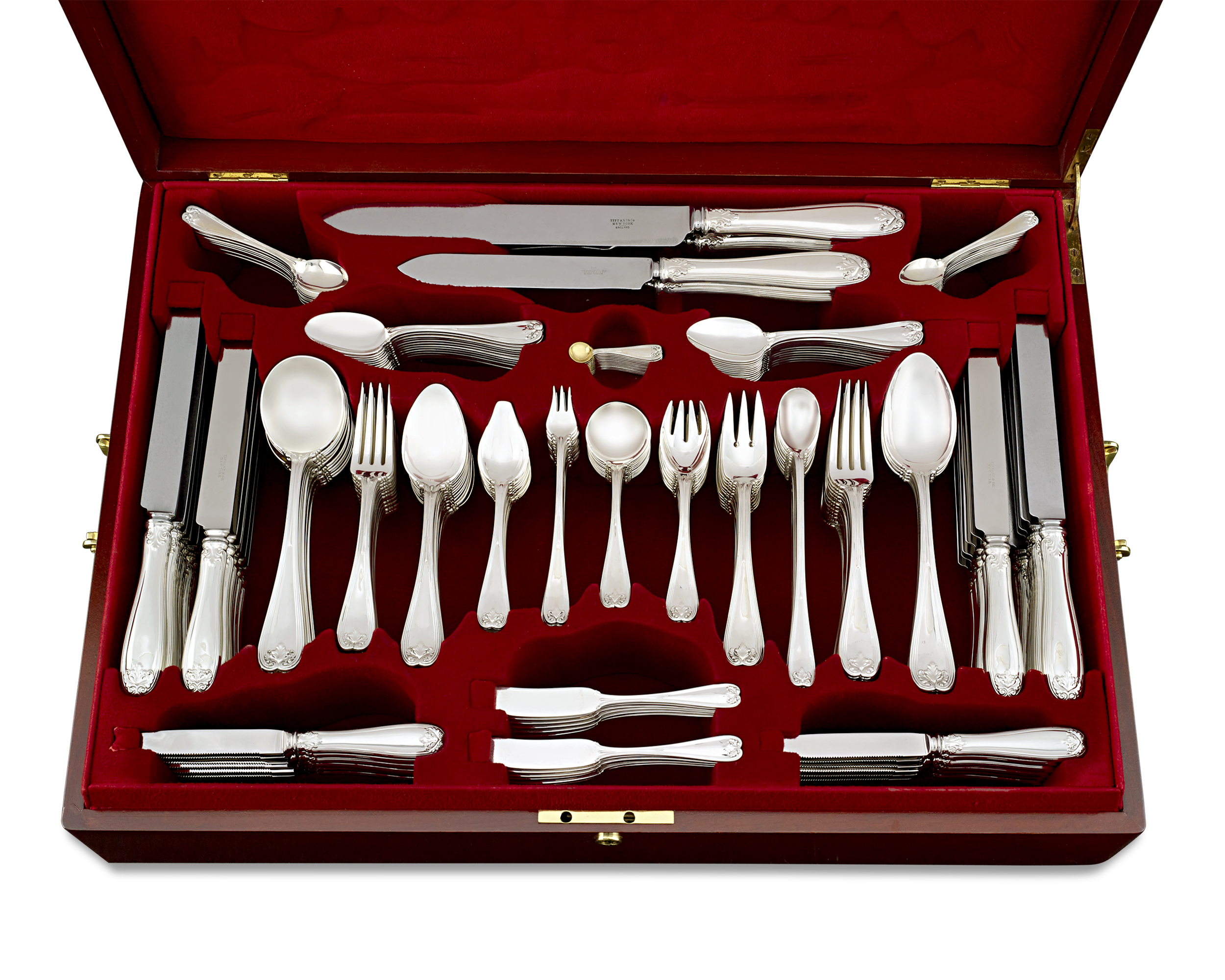 Colonial Silver Flatware Service by Tiffany & Co.