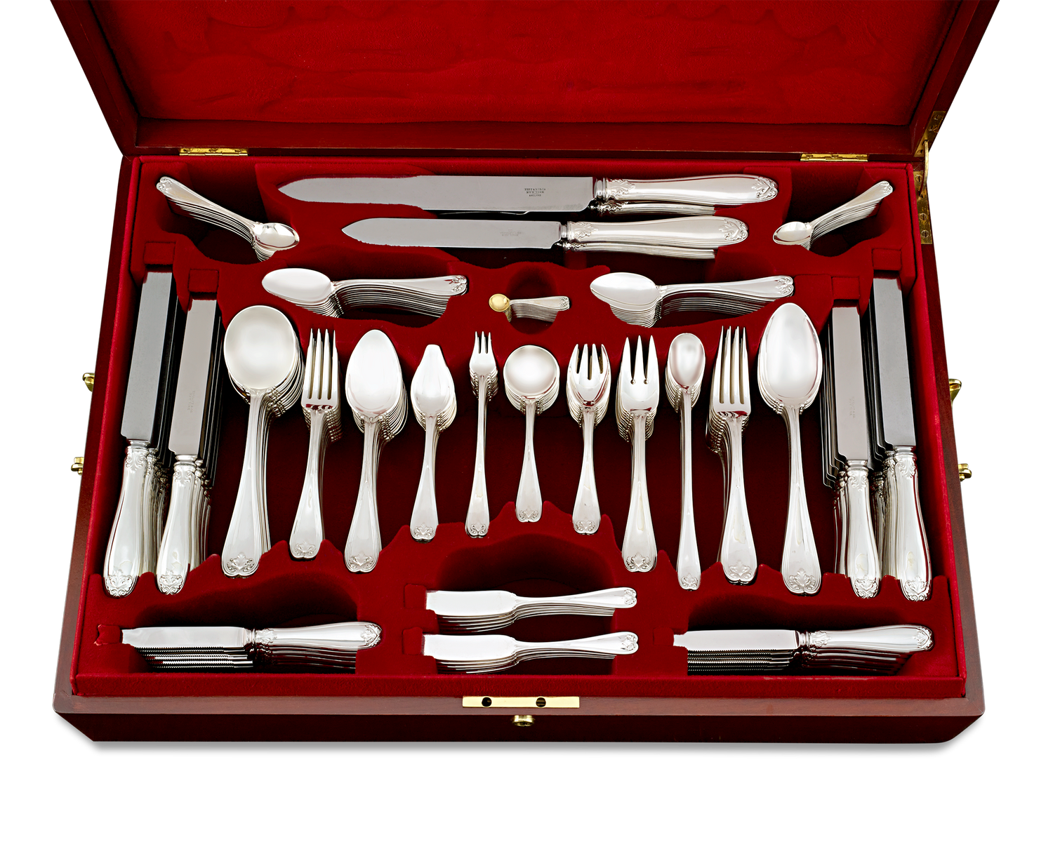 Colonial Silver Flatware Service by Tiffany & Co.