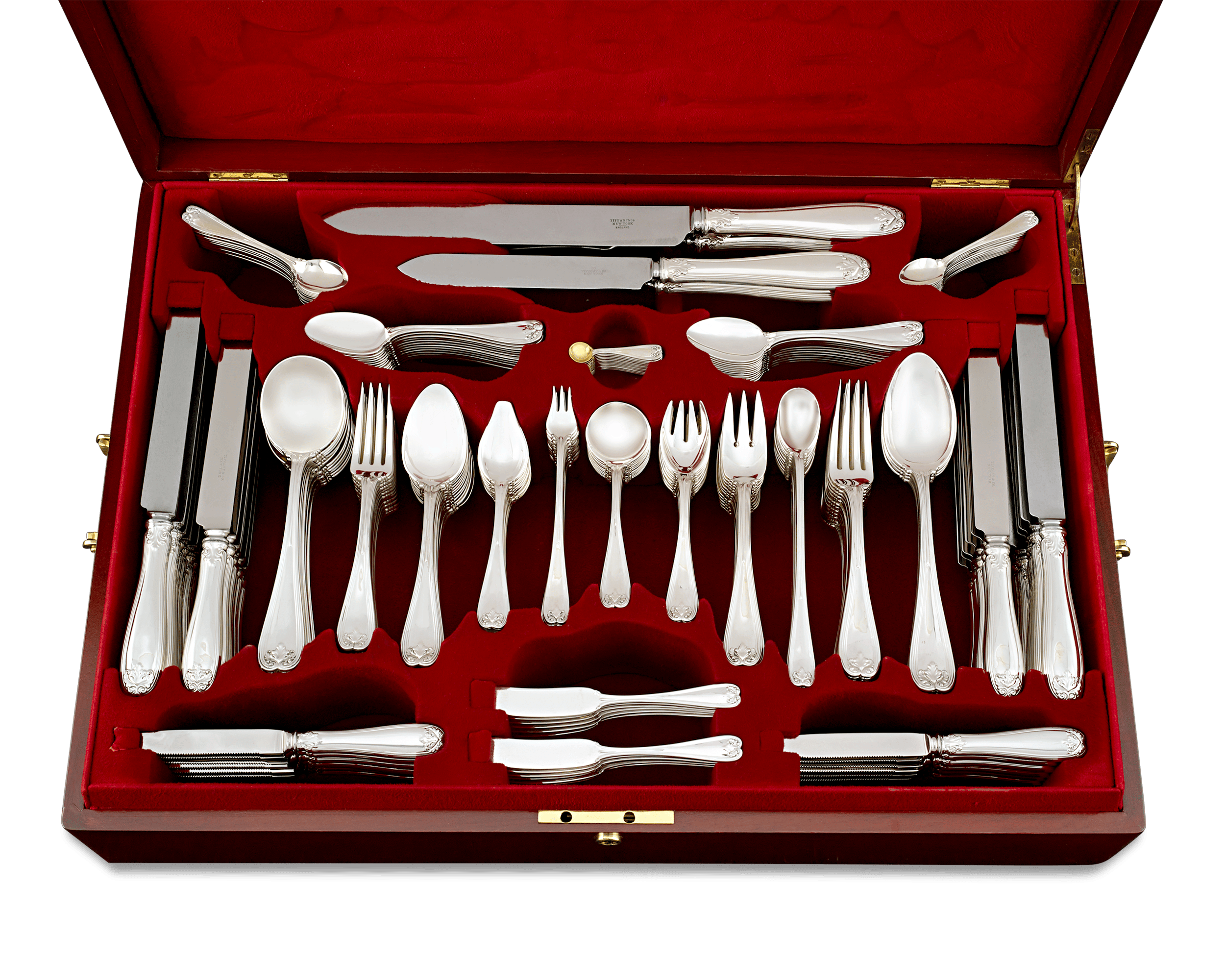 Colonial Silver Flatware Service by Tiffany & Co.