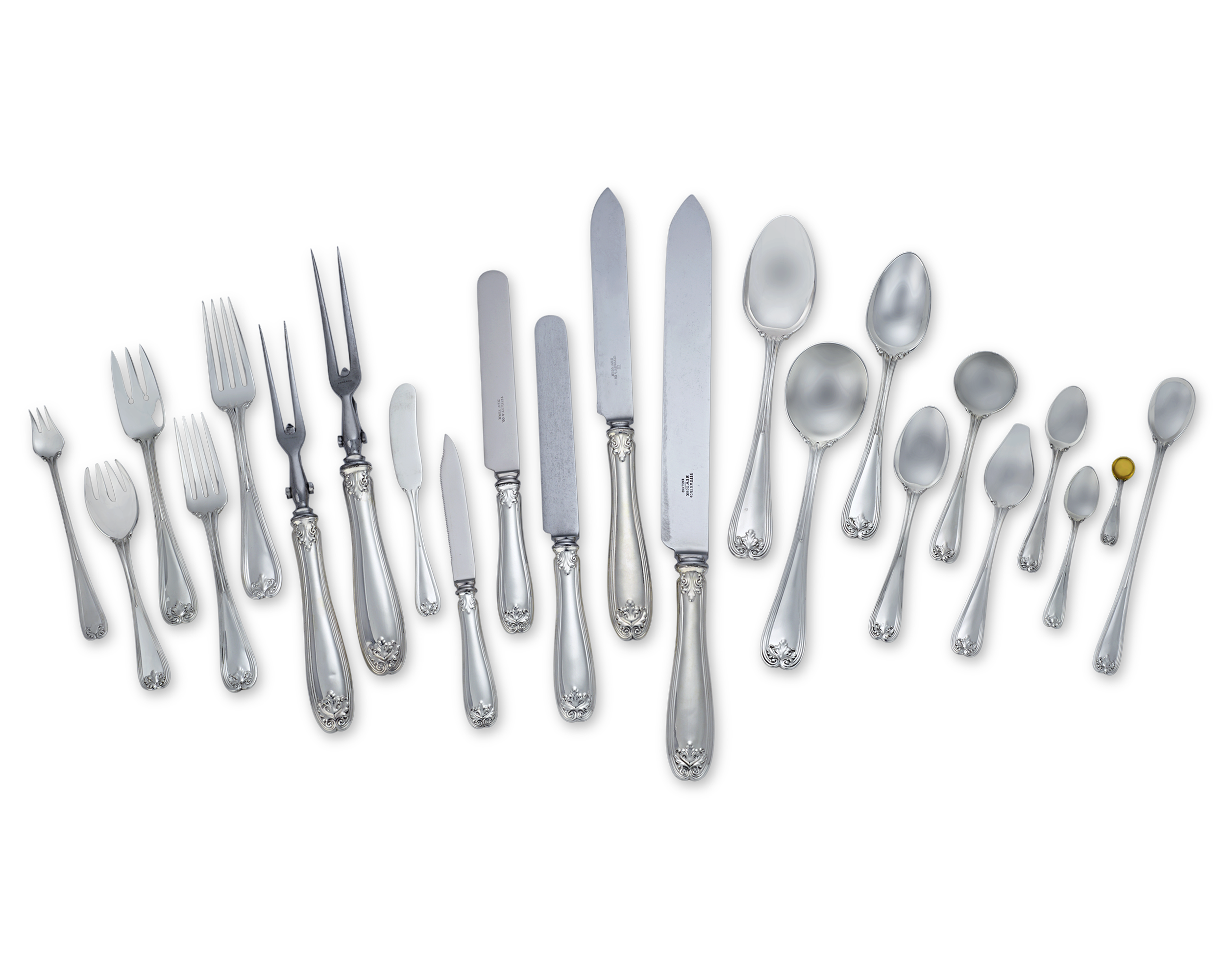 Colonial Silver Flatware Service by Tiffany & Co.