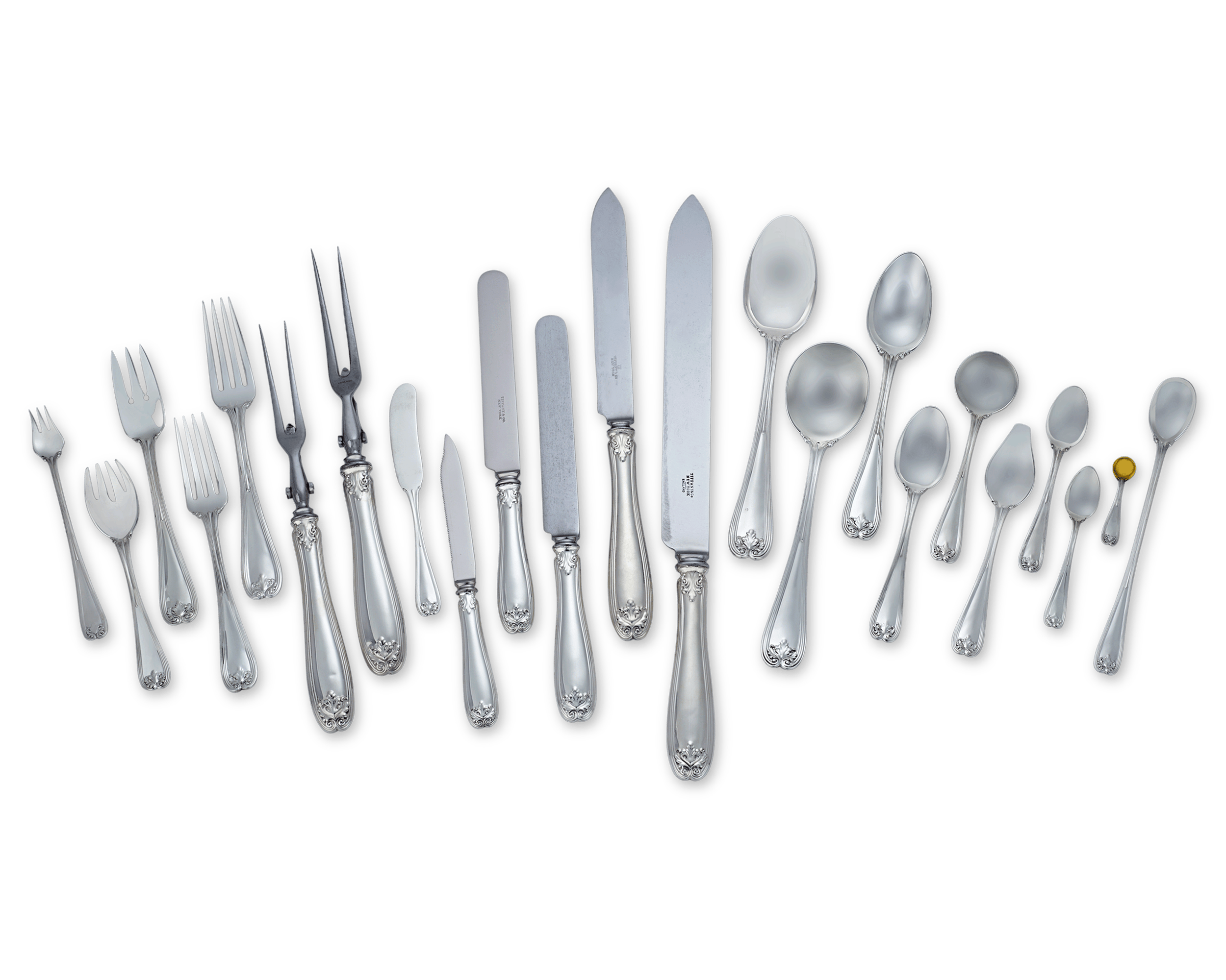 Colonial Silver Flatware Service by Tiffany & Co.