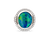 Black Opal Ring, 6.50 Carats
