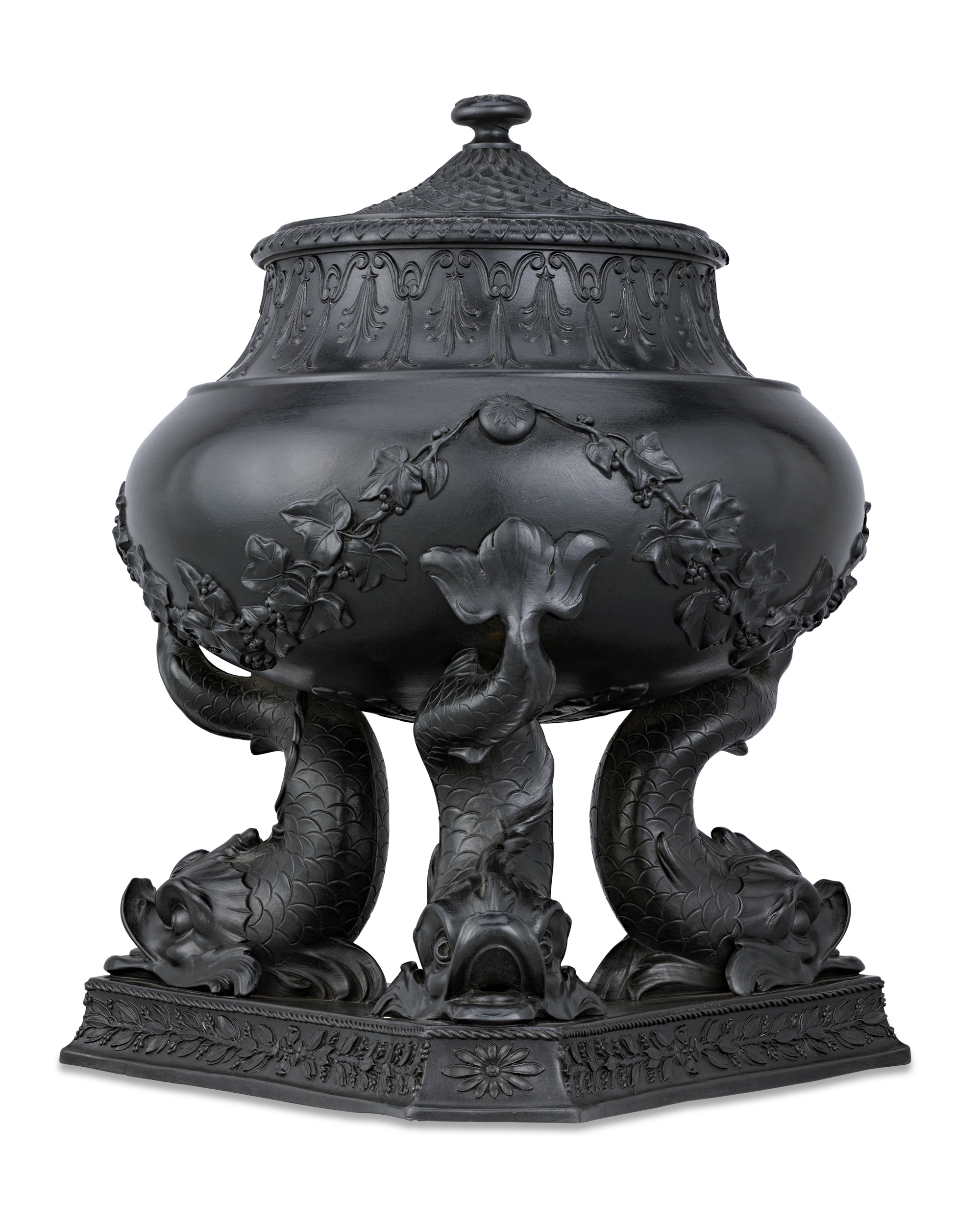 Wedgwood Black Basalt Pastille Burner