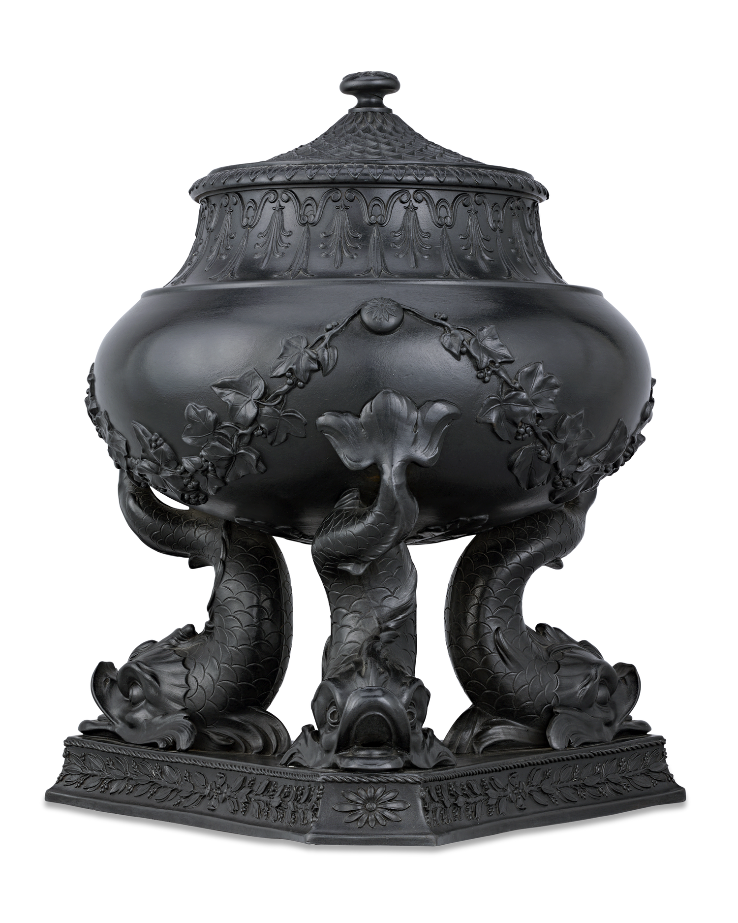 Wedgwood Black Basalt Pastille Burner