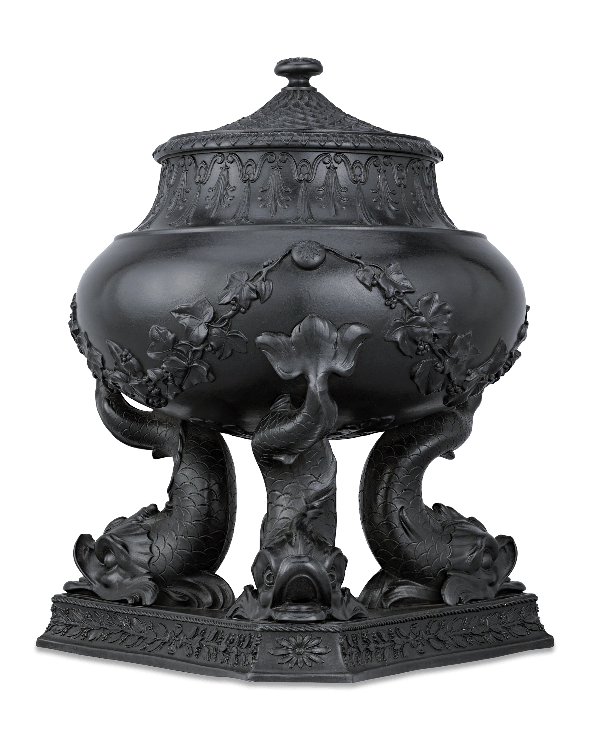 Wedgwood Black Basalt Pastille Burner
