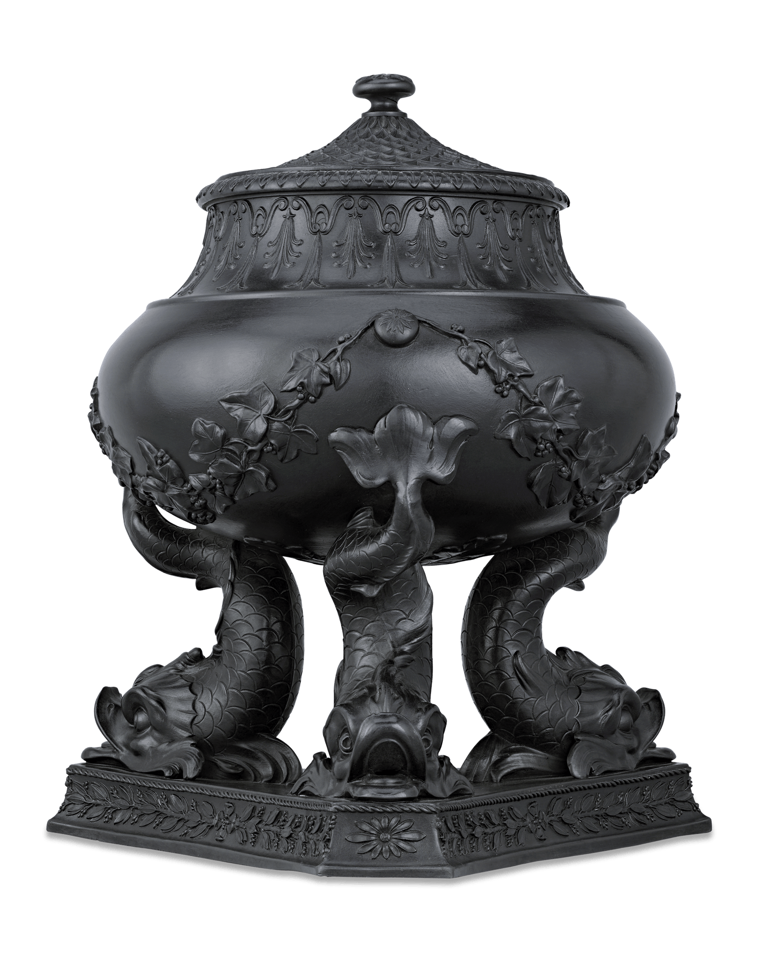 Wedgwood Black Basalt Pastille Burner