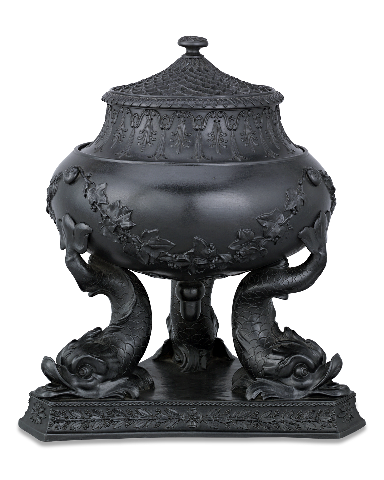 Wedgwood Black Basalt Pastille Burner