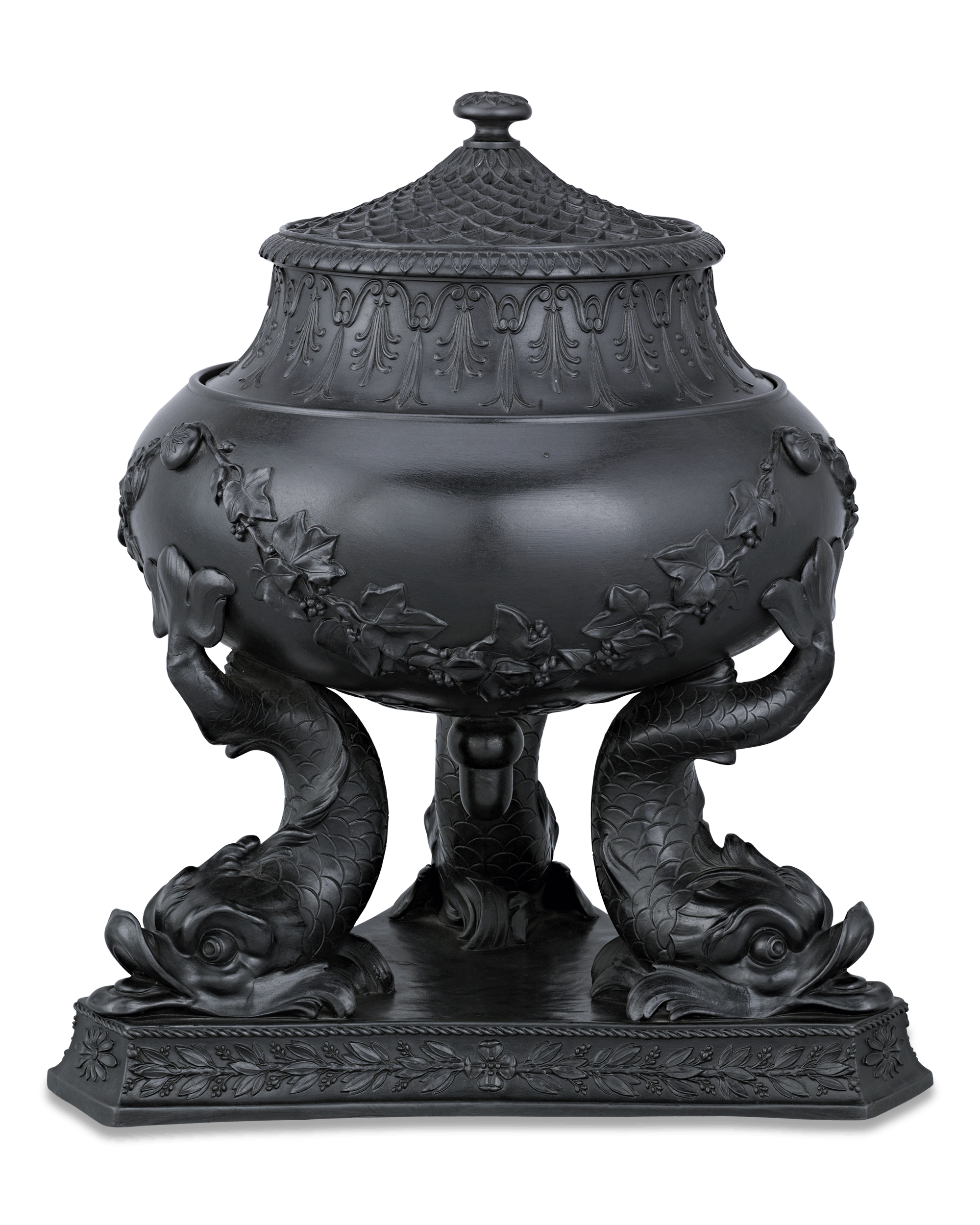 Wedgwood Black Basalt Pastille Burner