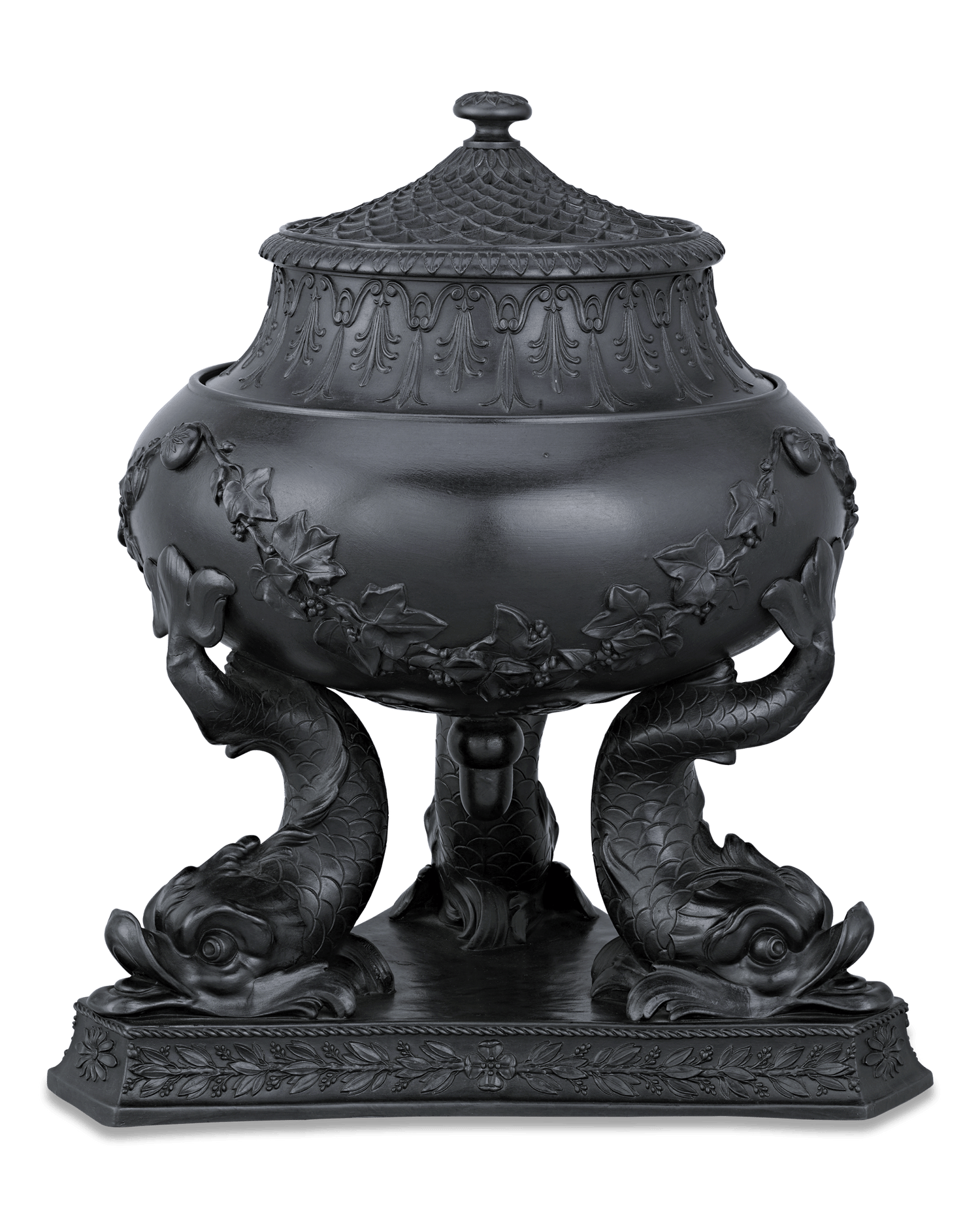 Wedgwood Black Basalt Pastille Burner
