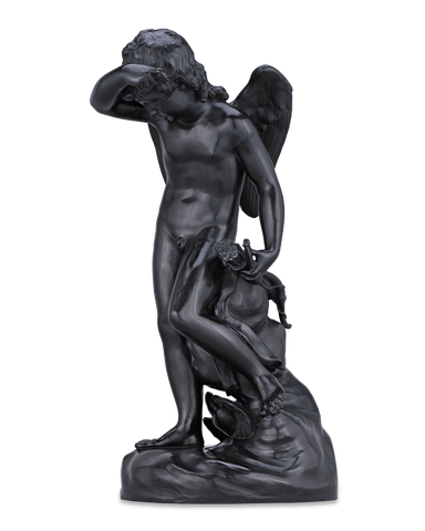 Wedgwood Black Basalt Figure of Cupid