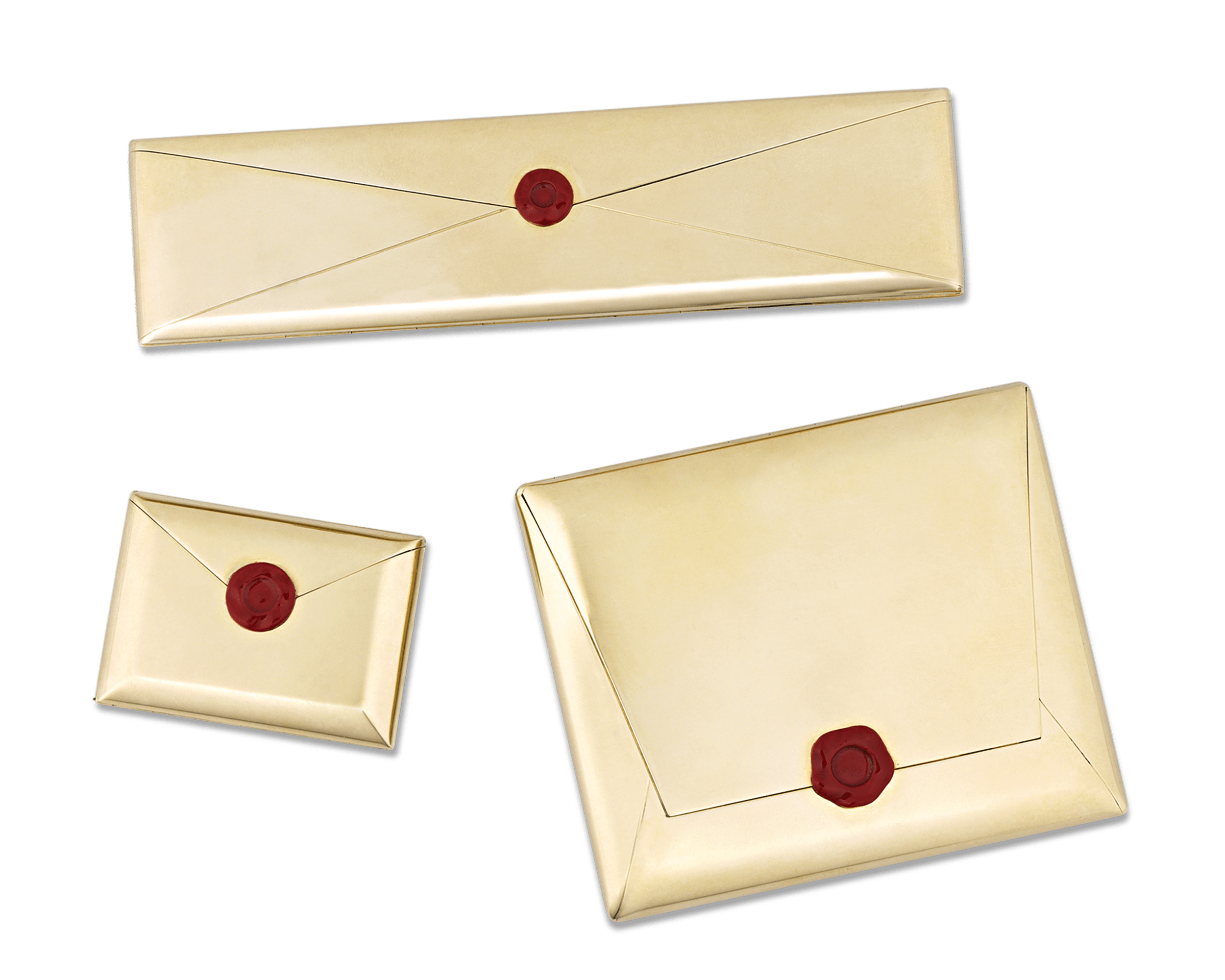 Paul Flato Gold and Enamel Compacts