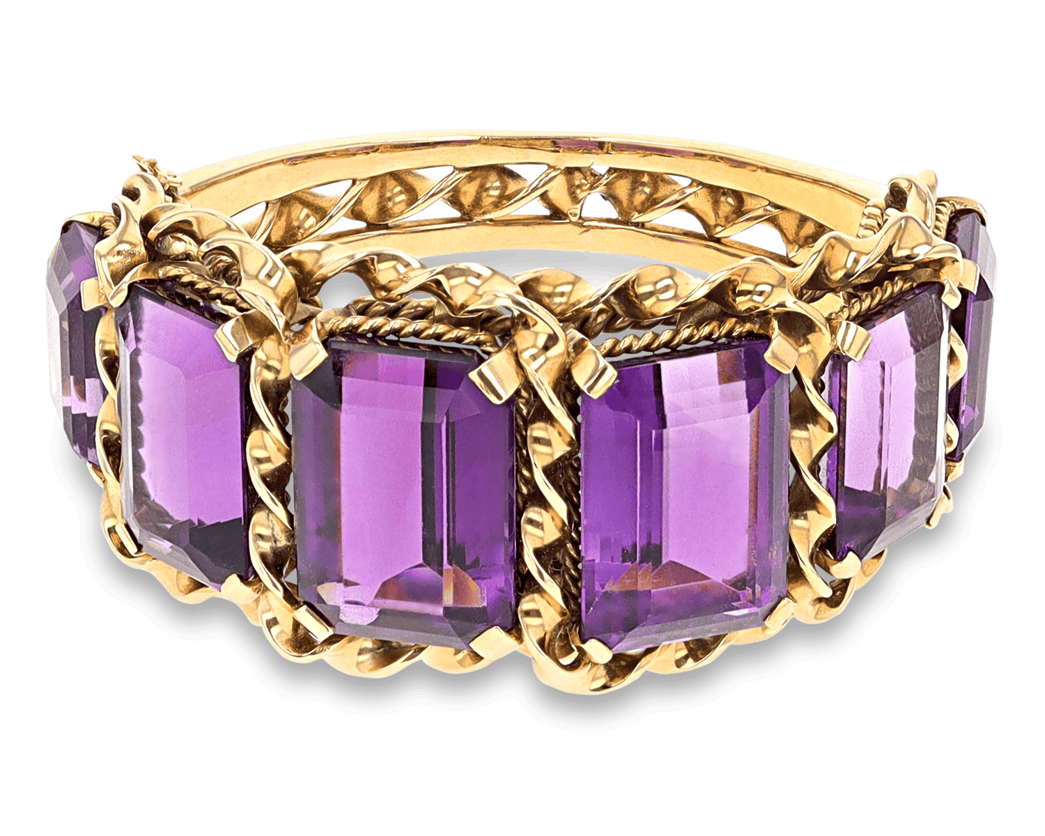 Retro Amethyst Bracelet