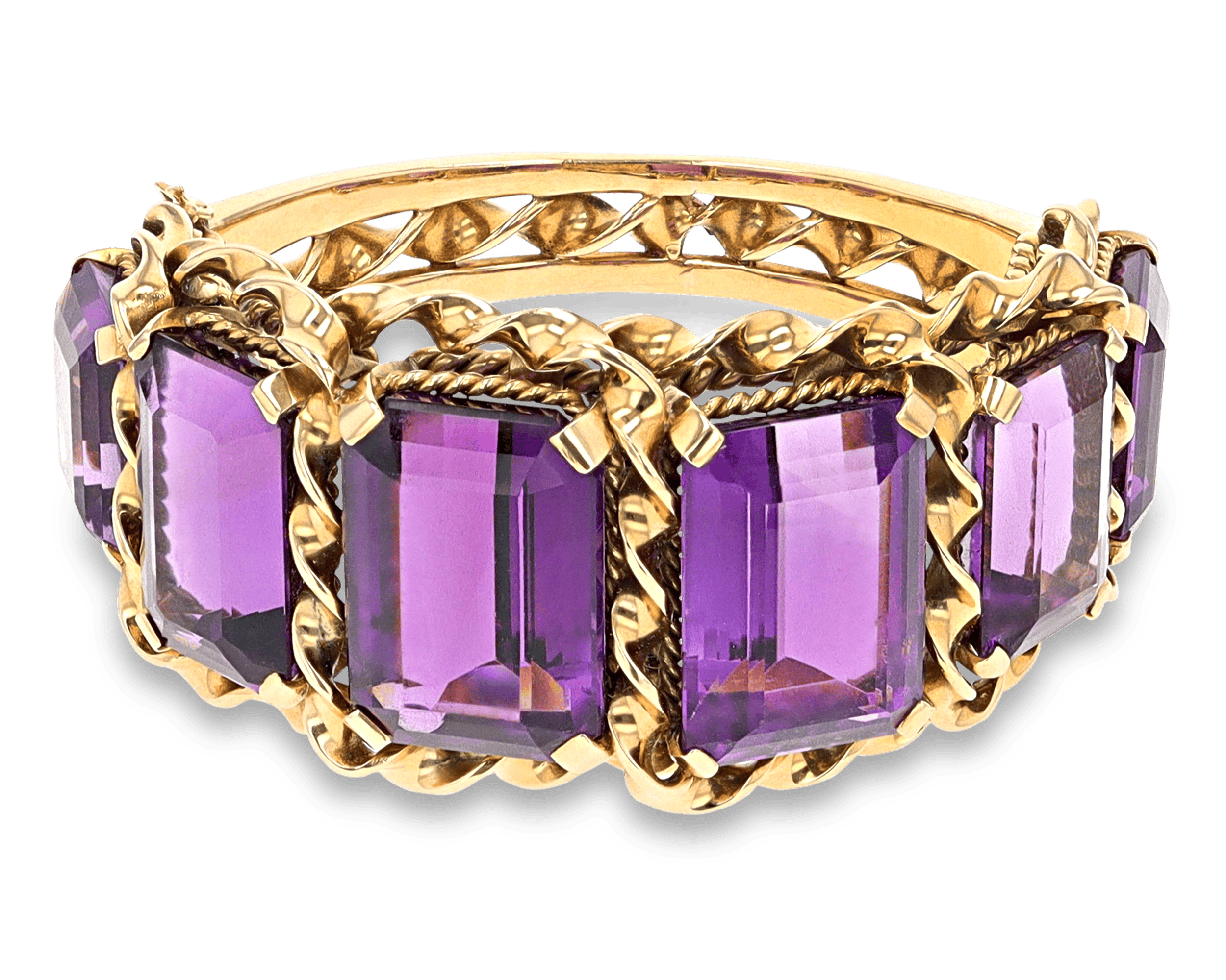 Retro Amethyst Bracelet