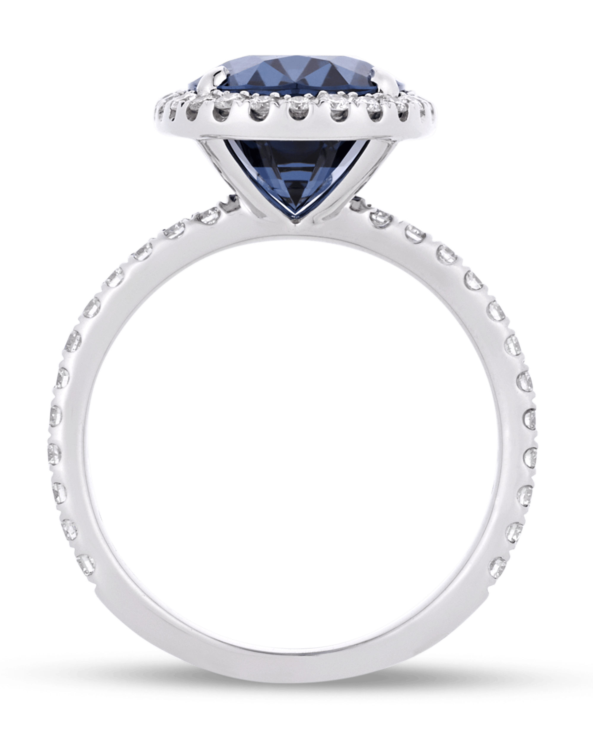 Color-Change Spinel Ring, 5.97 Carats