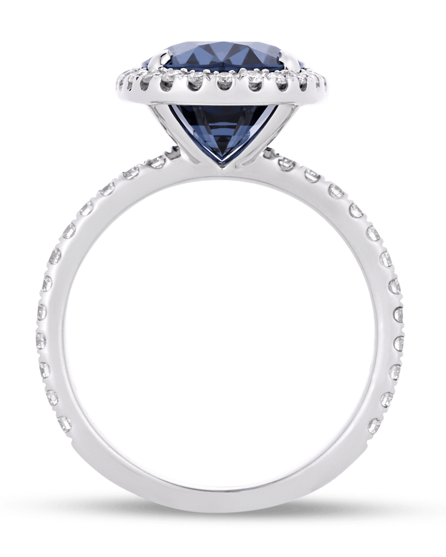 Color-Change Spinel Ring, 5.97 Carats