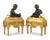 Louis XVI-Style Bronze Chenets